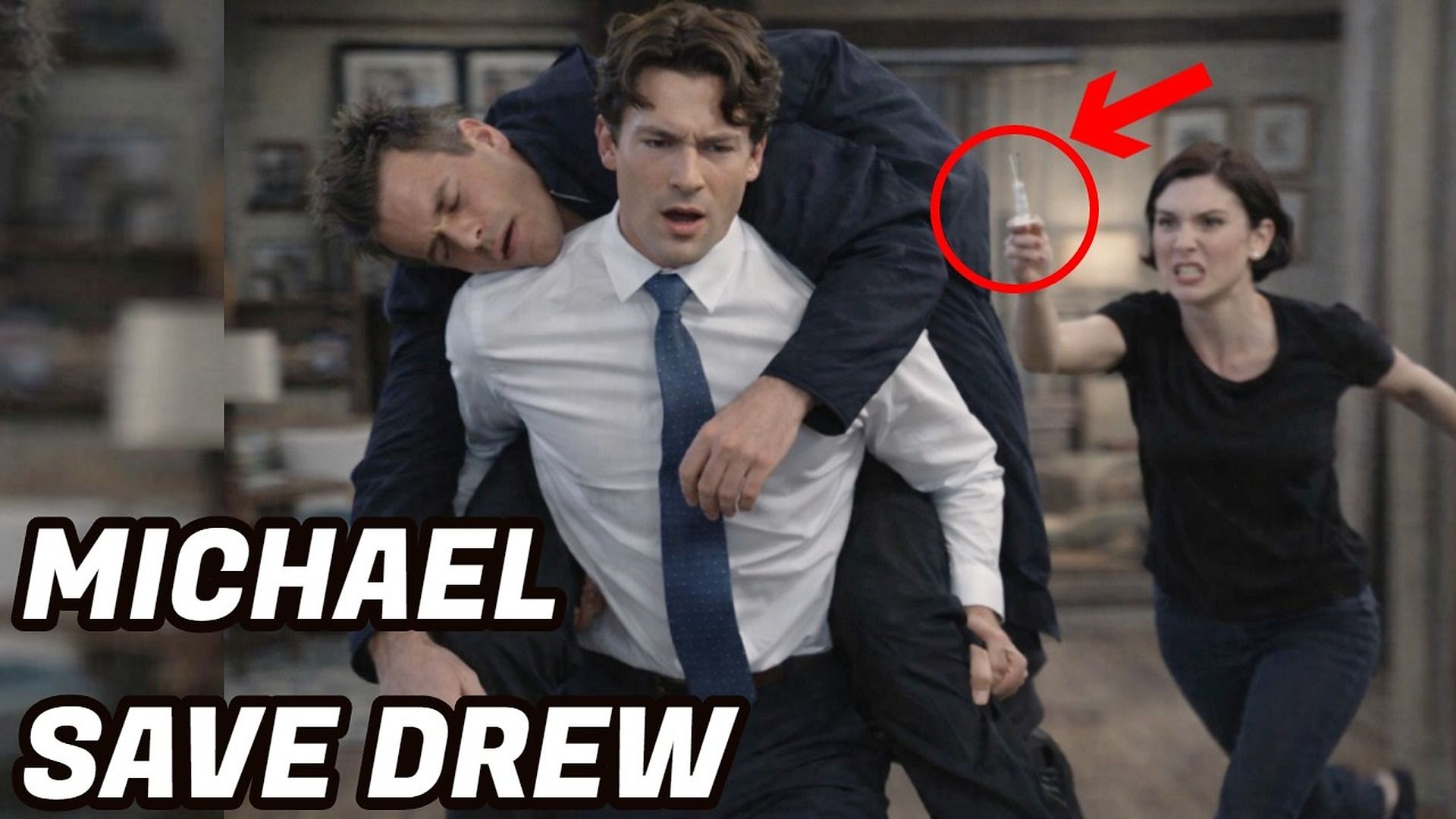 Michael discovers Willow's crime; he will save Drew ABC General Hospital Spoilers