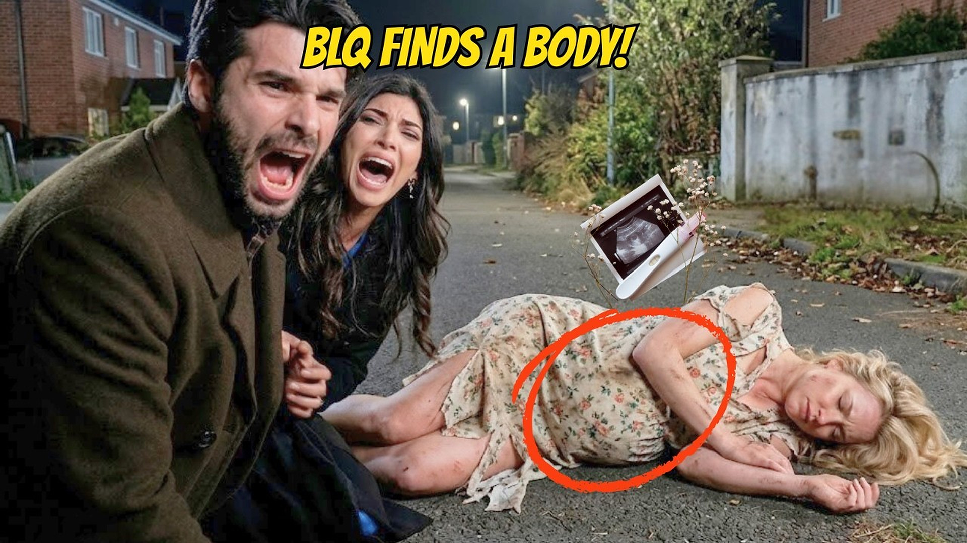 FROZEN IN FEAR — Brook Lynn Comes Face-to-Face with a Pregnant Body!