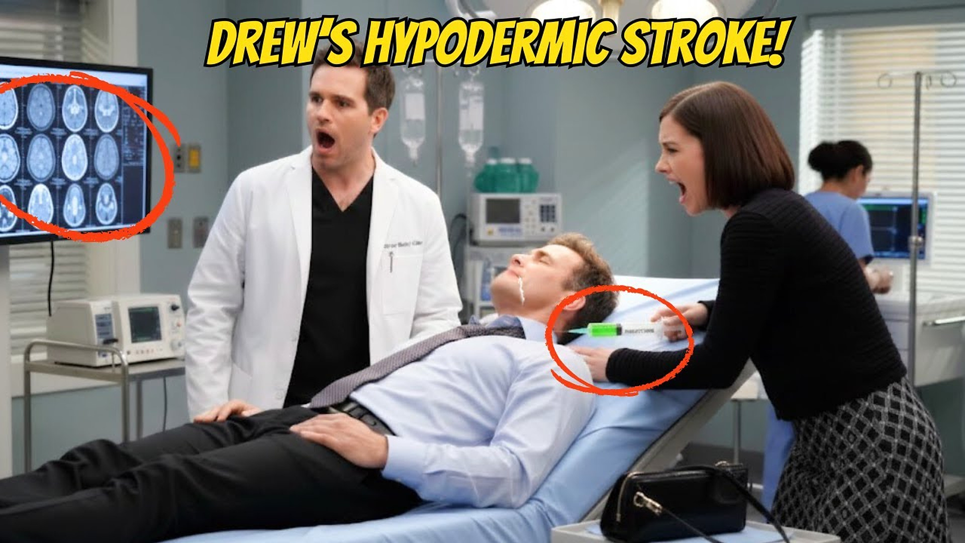 DEADLY CONSEQUENCE — Willow’s Hypodermic Injection Triggers Drew’s Fatal Stroke!
