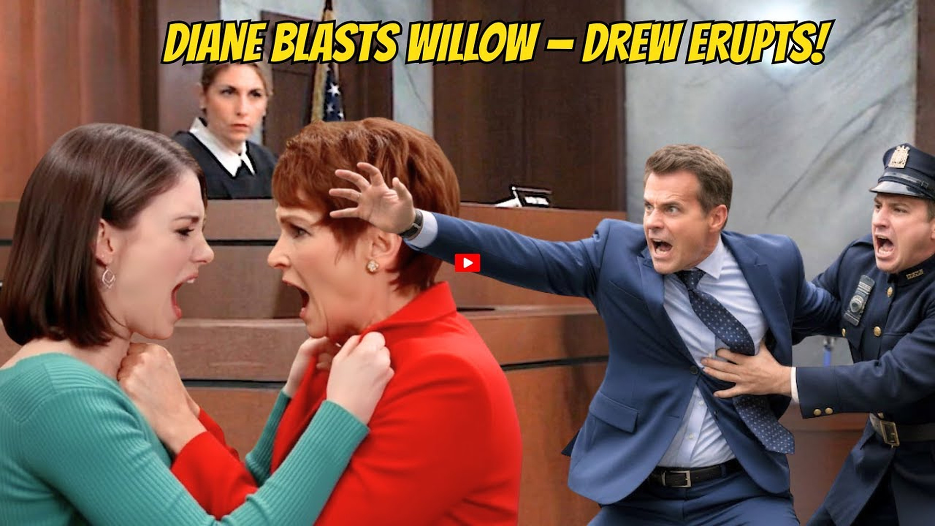 TRIAL GOES NUCLEAR: Diane Tears Into Willow, Drew Completely Loses Control!