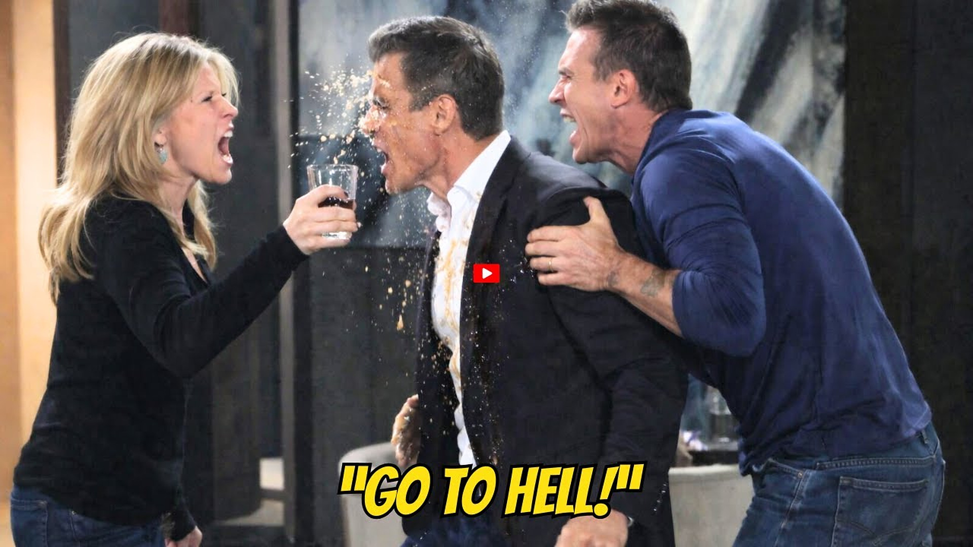 RAGE EXPLODES: Carly Throws Her Drink in Drew’s Face After Rage Bait!