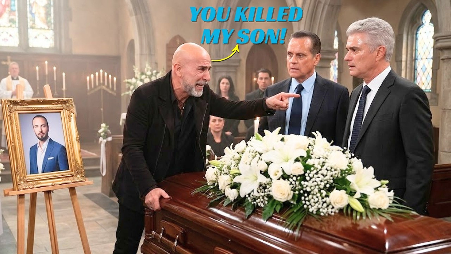 You HAVE to See THIS😱Sonny’s Presence at Marco’s Funeral Sparks Chaos — Real Story Finally Revealed!