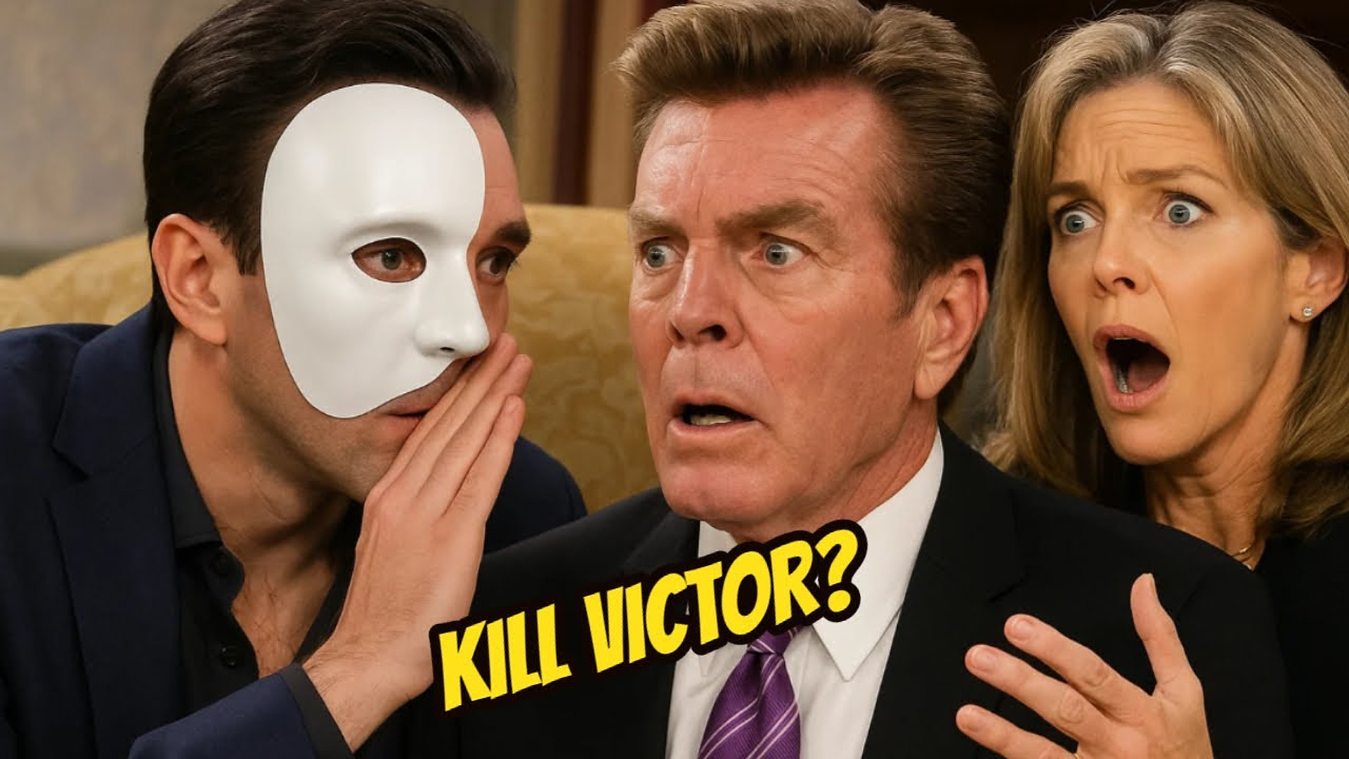 Jack is surprised by Dumas' invitation - what are they going to do to Victor? Y&R Spoilers