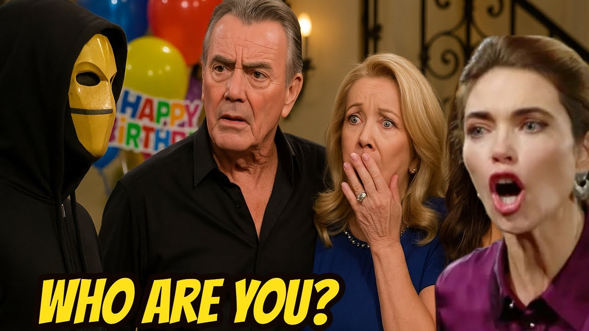 Identity of the mystery man who ruined Nikki's birthday party The Young And The Restless Spoilers