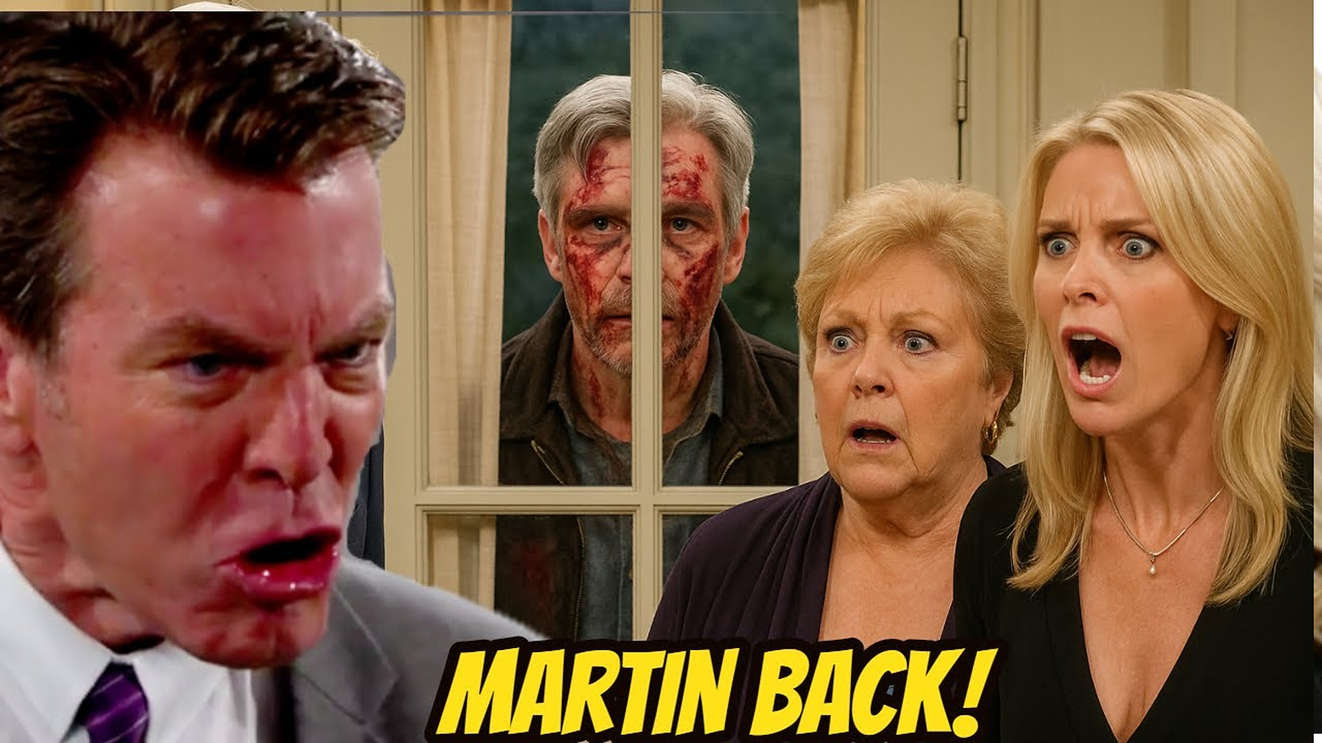 Oh my god! Martin suddenly appeared at the gate of Jabot mansion Young And The Restless Spoilers
