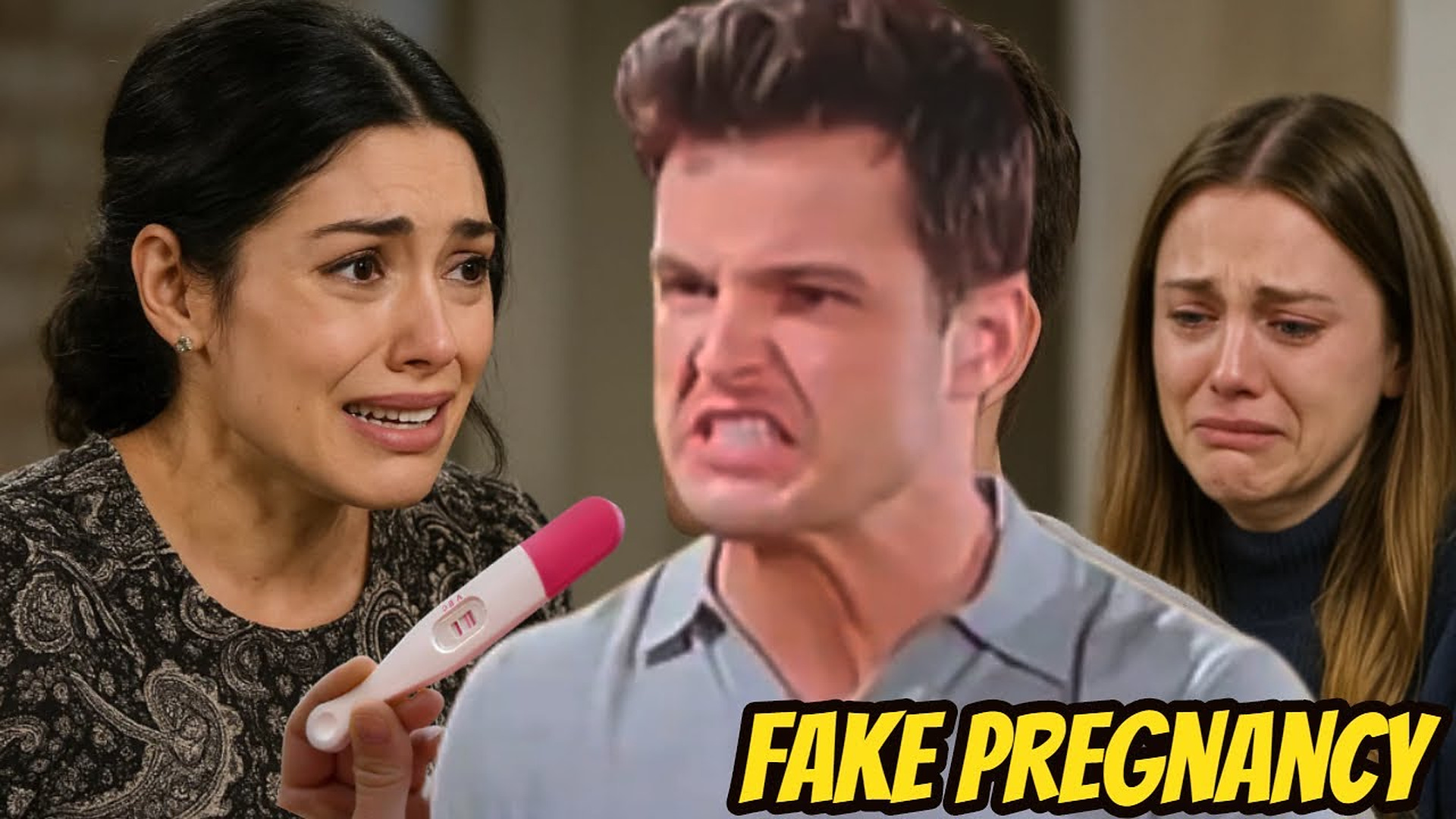 Audra deliberately fakes a pregnancy test to break up Claire and Kyle's relationship Y&R Spoilers