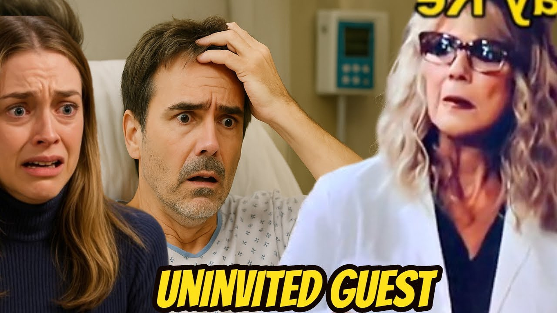 Jordan's appearance at the hospital left Jordan and Claire in shock Young And The Restless Spoilers