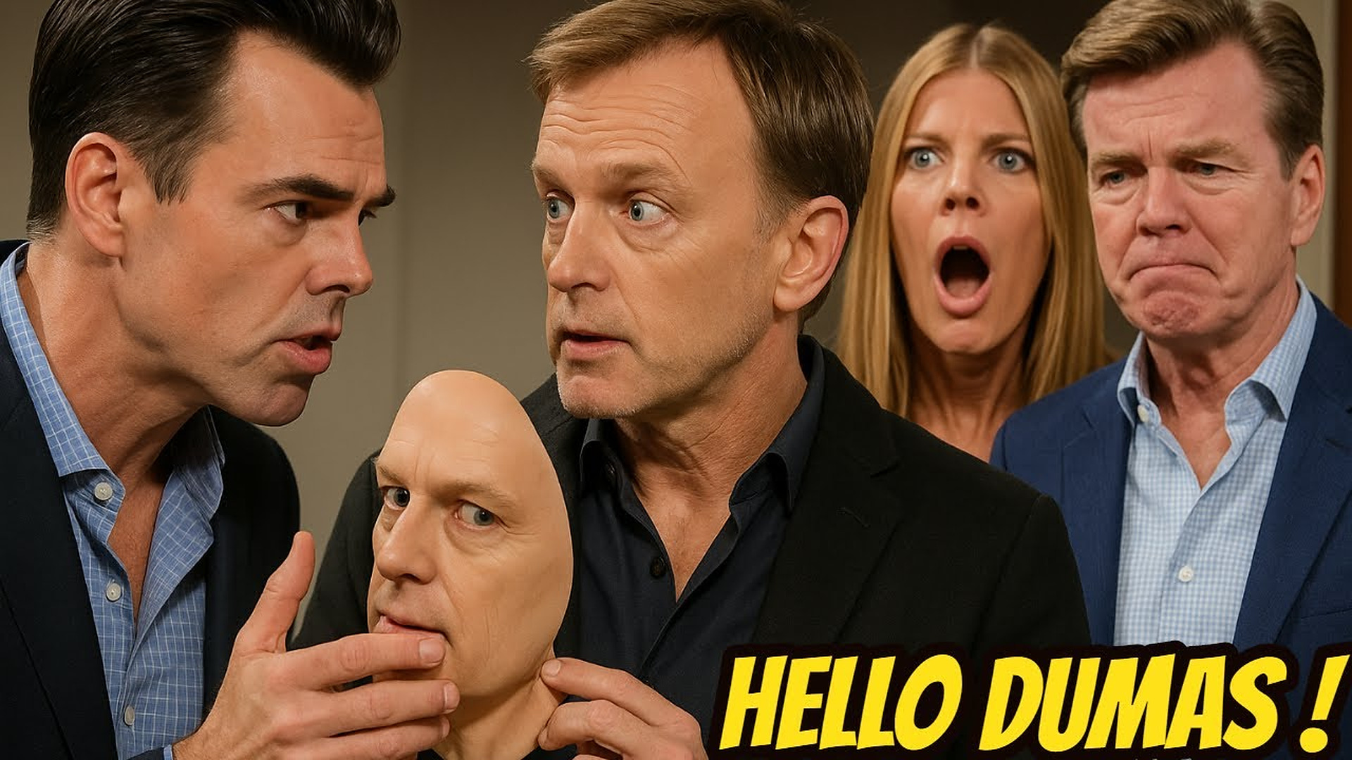 IT'S OVER ! The identity of the Dumas impostor has finally been revealed Y&R Spoilers Next Week