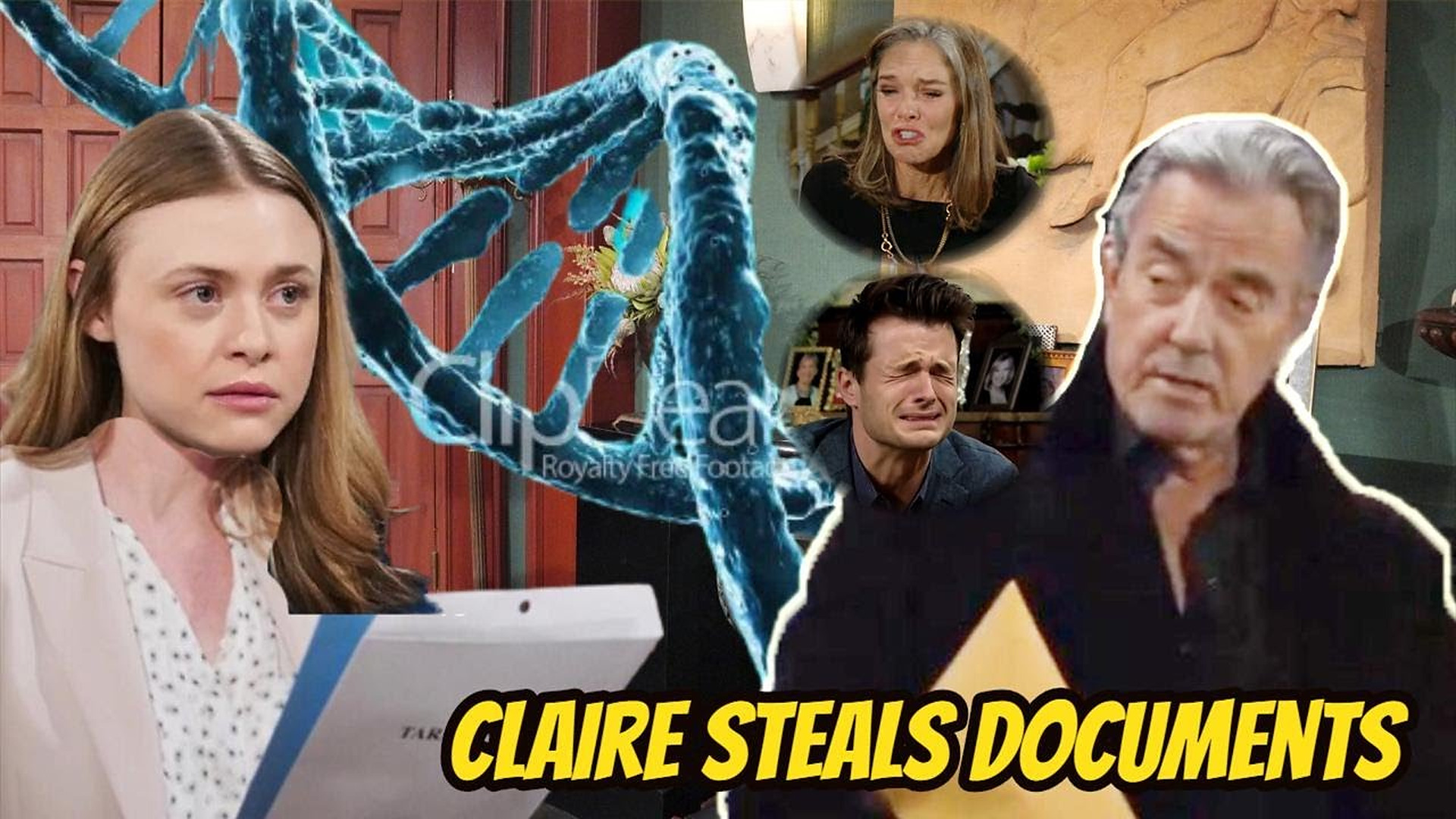 Claire breaks into Diane's house and finds shocking DNA results The Young And The Restless Spoilers