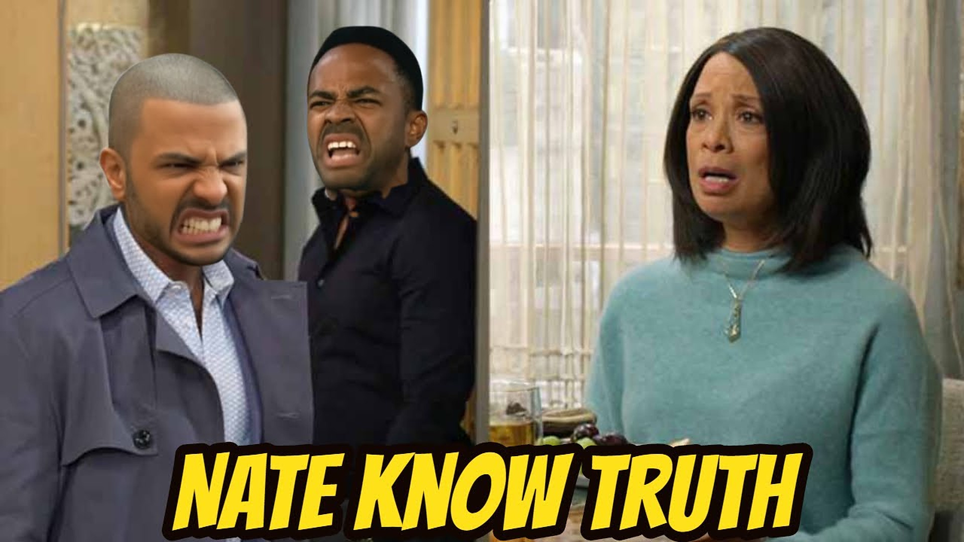 Nate overhears Damian & Amy arguing and discovers the secret of his father's death Y&R Spoilers