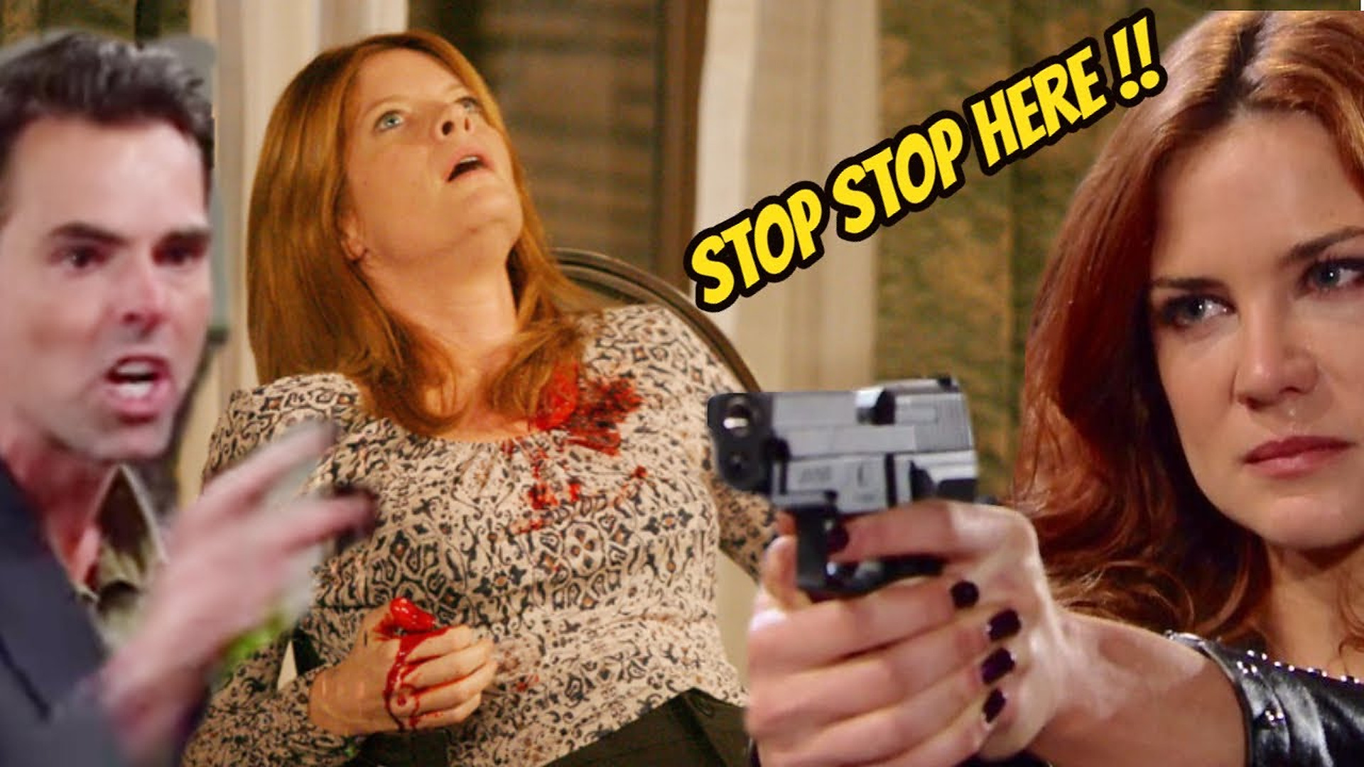 Sally's jealousy made her lose her mind and shot Phyllis The Young And The Restless Spoilers