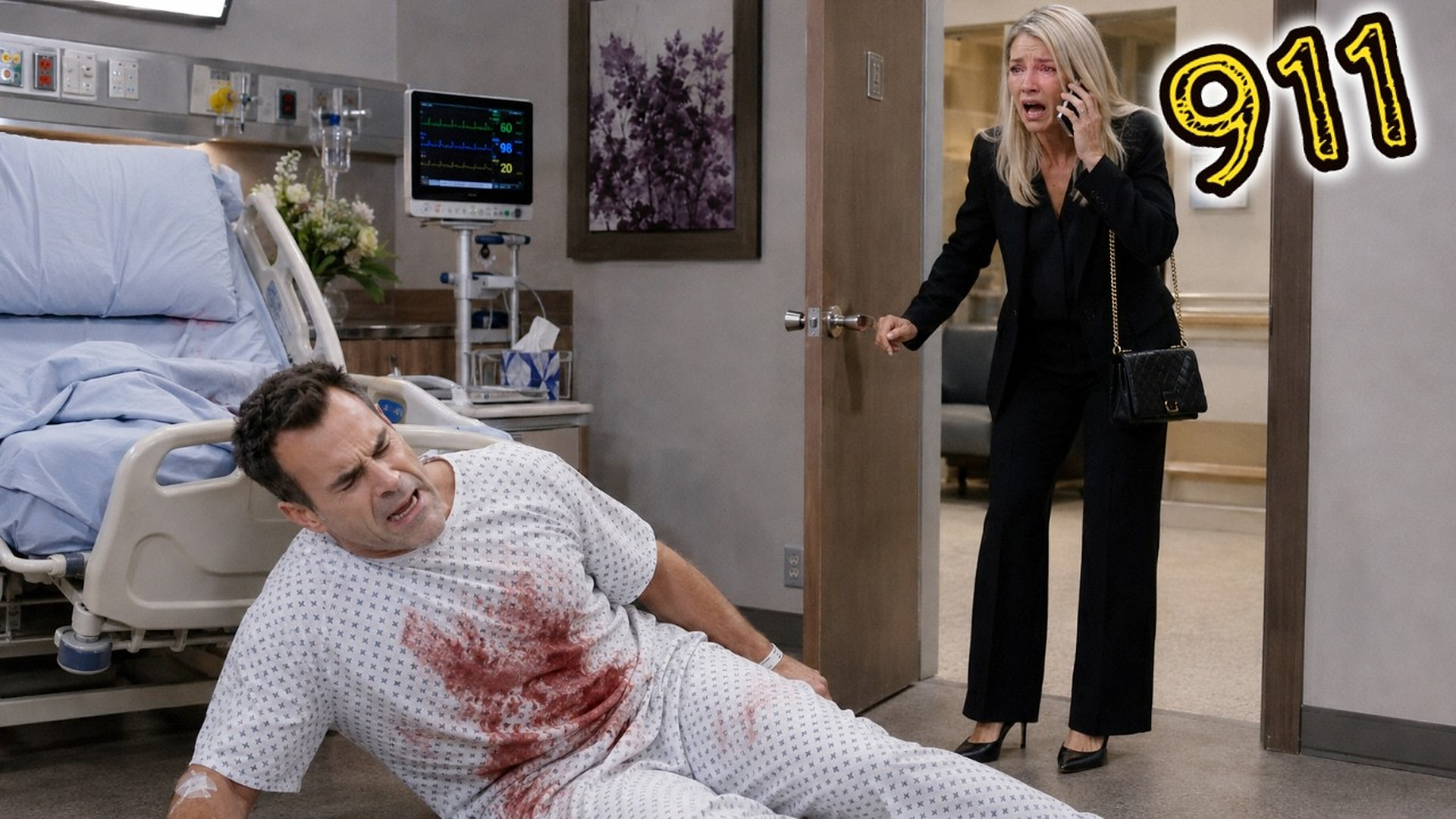 Drew's Fall, Nina Calling 911, And The Secret Being Revealed. General Hospital Spoilers
