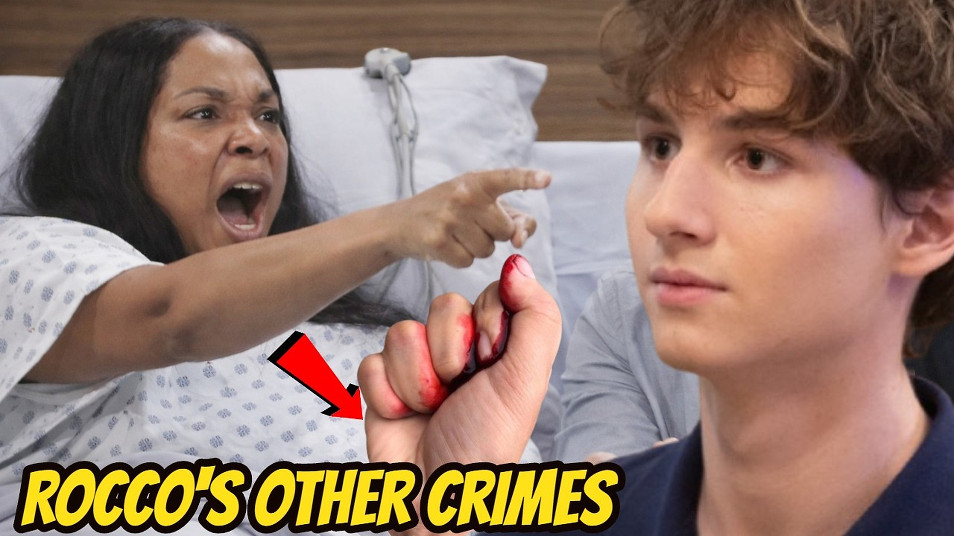 Rocco, The Driver Who Caused The Accident And Then Fled The Scene. General Hospital Spoilers