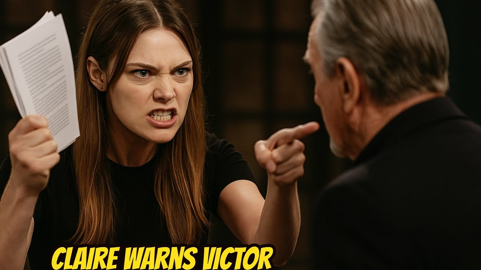 Claire threatens to expose the truth if Victor Interferes with Her Kyle Romance Y&R Spoilers