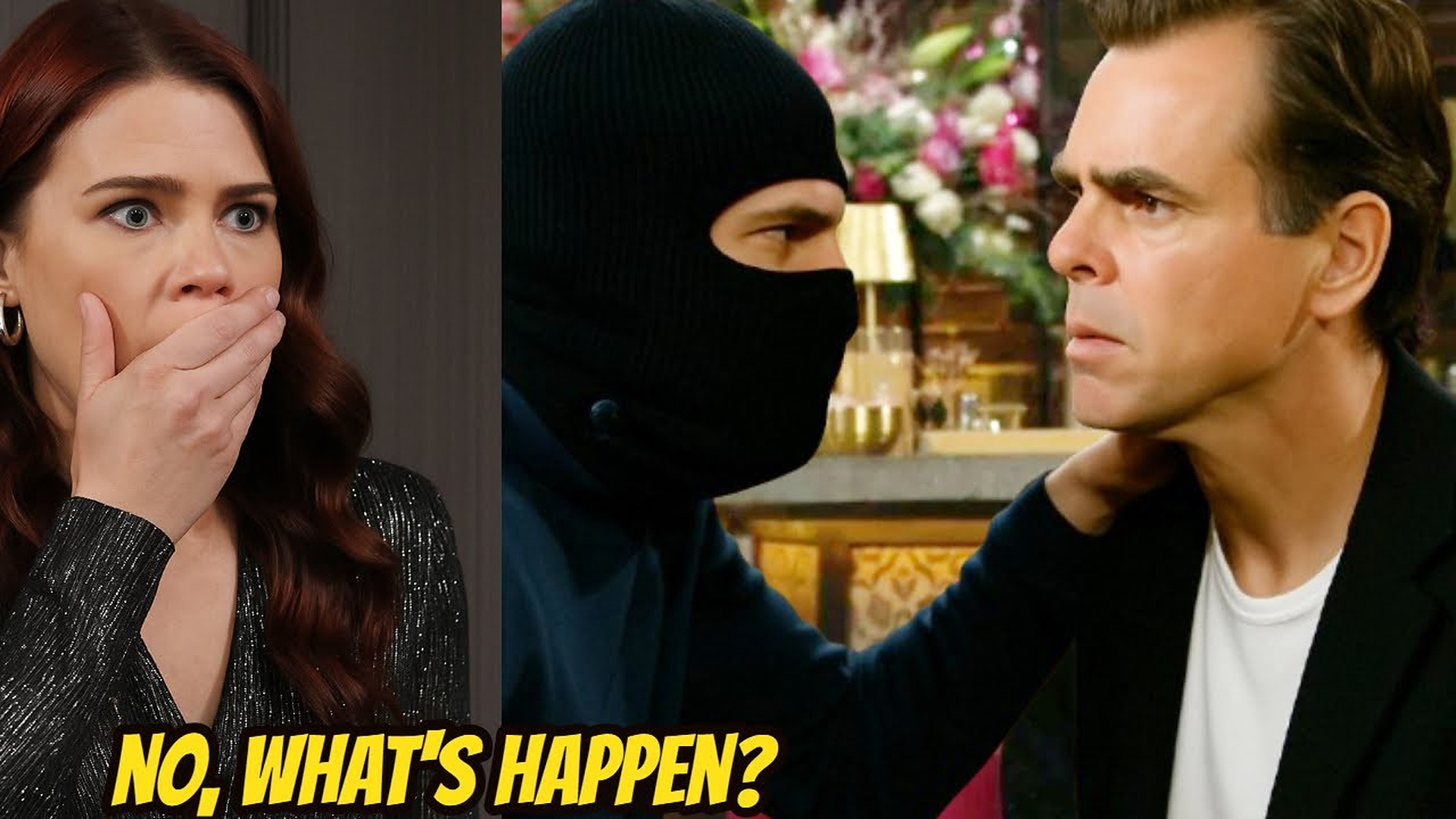 Sally panics when she discovers an anonymous person threatening Billy's life Y&R Spoilers