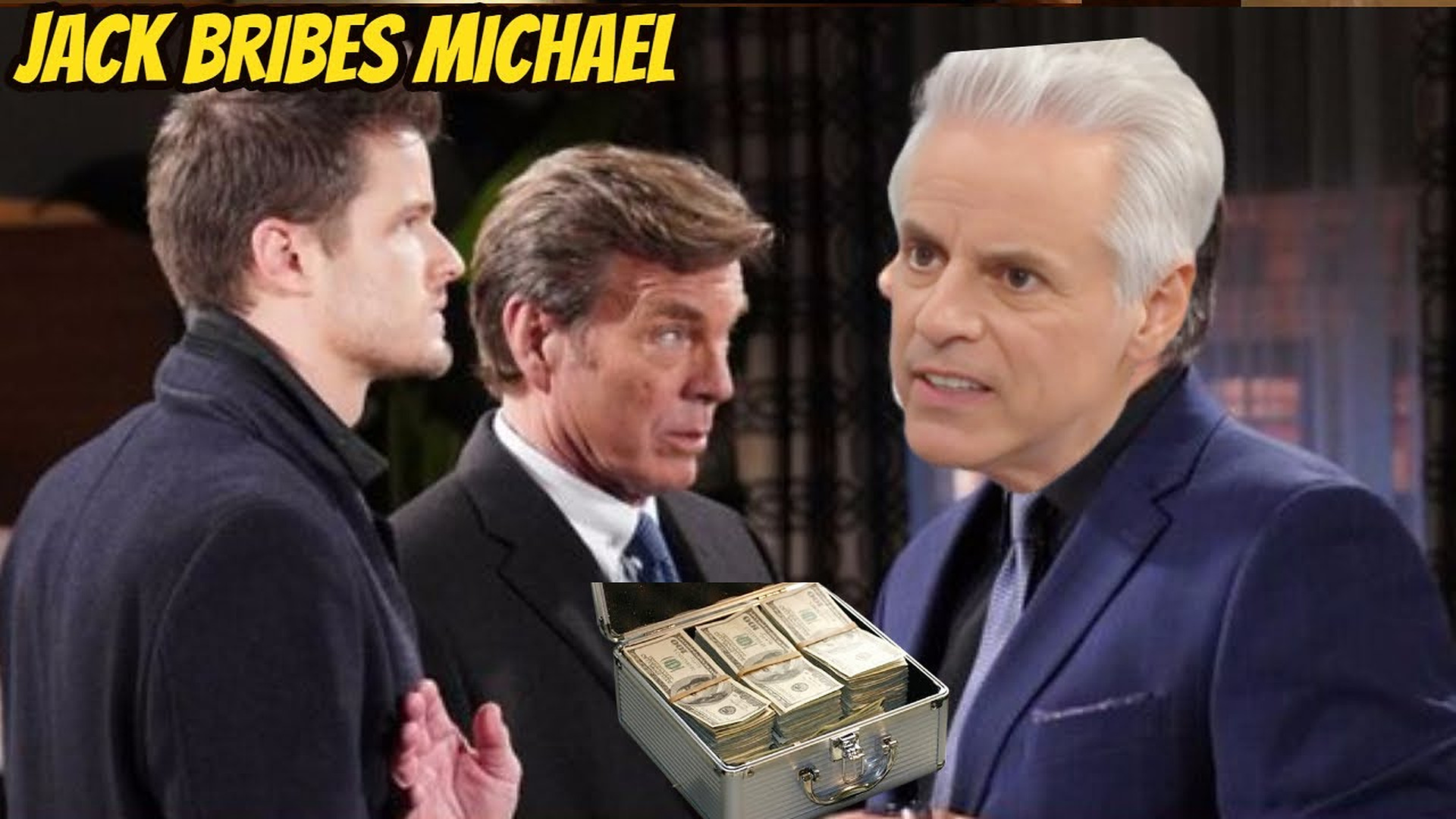 Jack and Kyle plan to bribe Michael to destroy Victor, will their plan backfire? Y&R Spoilers