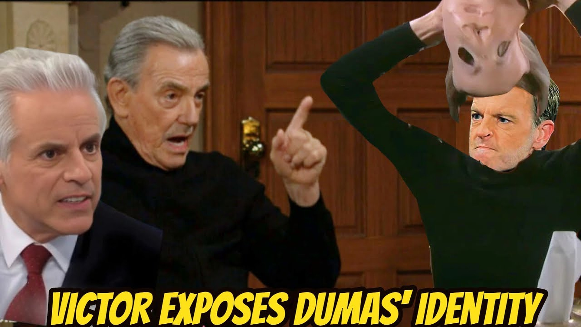 Victor and Michael discover that the Dumas impostor is Tucker The Young And The Restless Spoilers