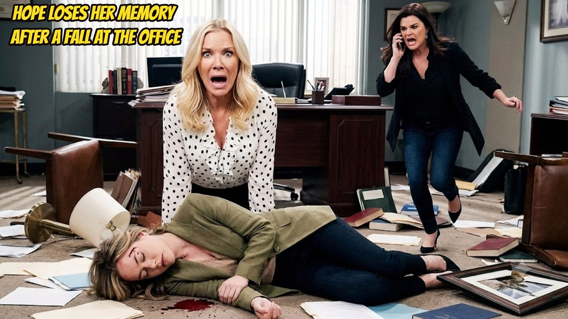 Hope loses her memory after a fall at the office, Brooke regrets everything B&B Spoilers