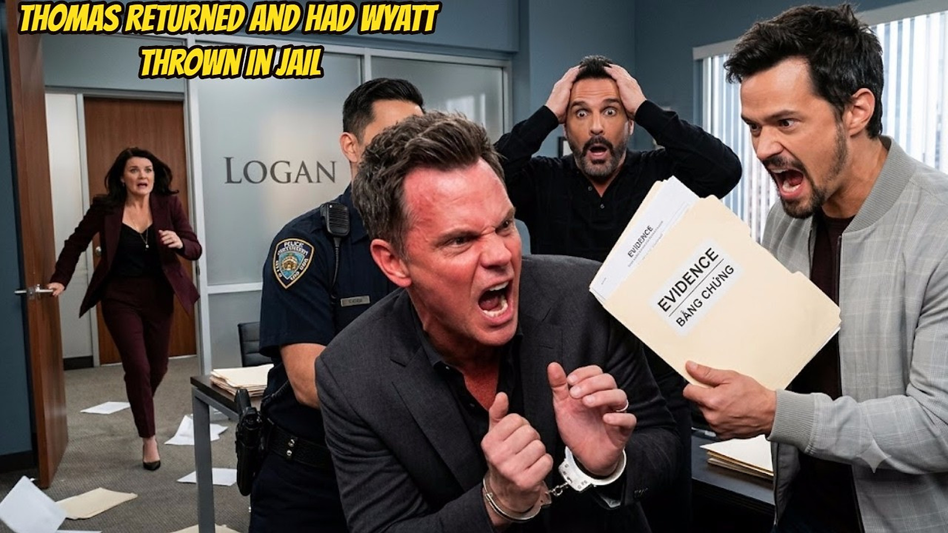 Thomas returns with shocking evidence that sends Wyatt to jail The Bold and The Beautiful Spoilers