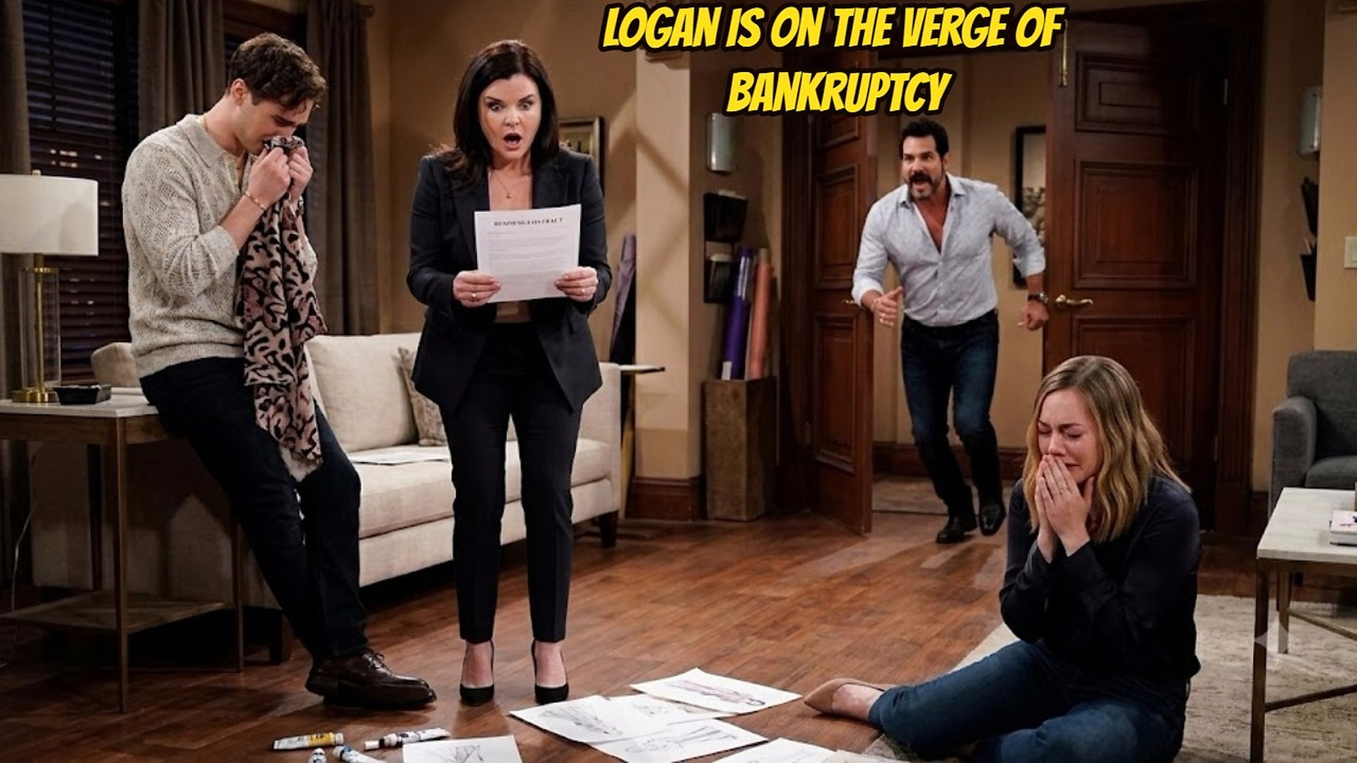Logan is on the verge of bankruptcy as its partners are canceling contracts en masse B&B Spoilers