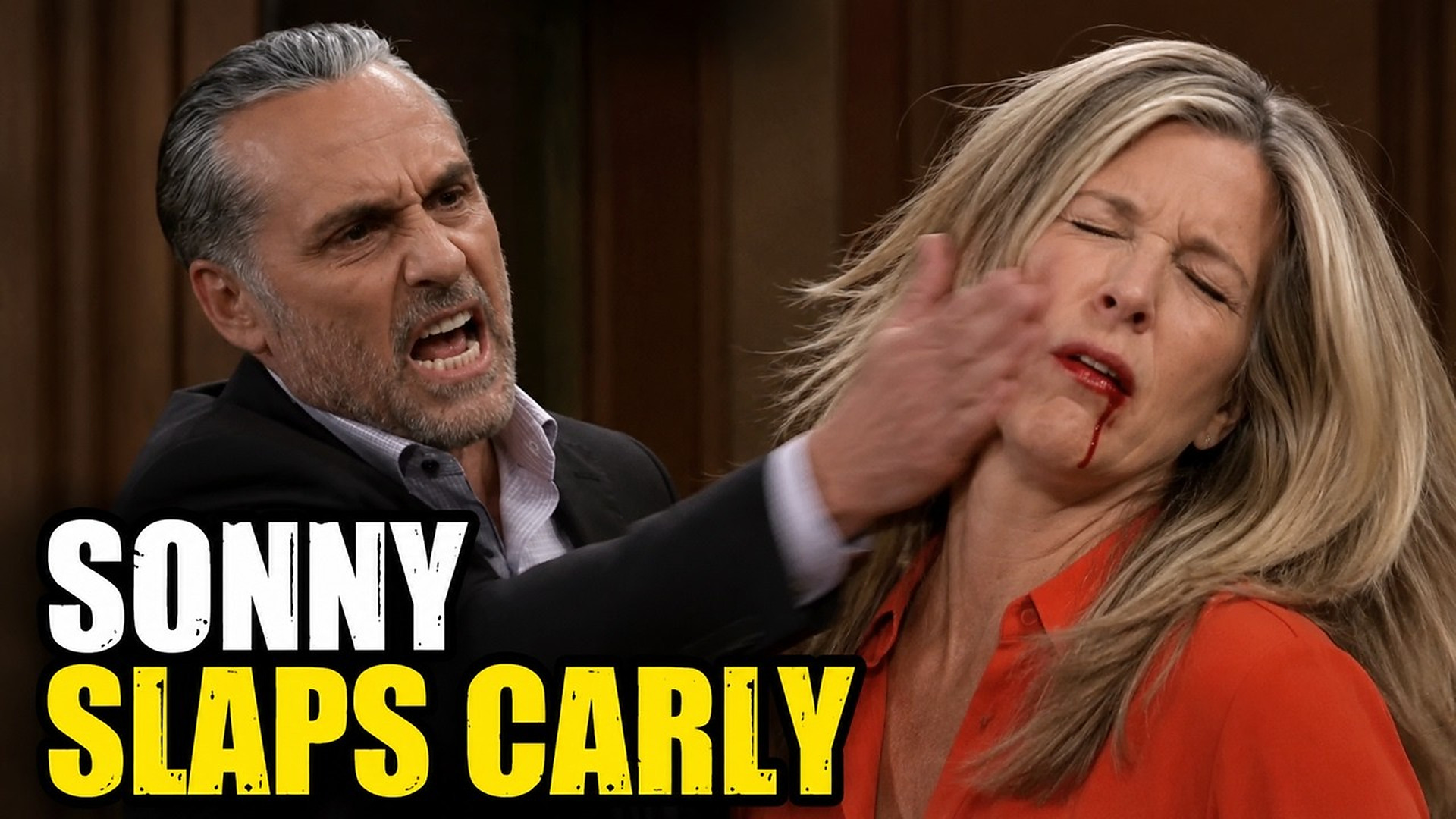 Sonny’s BRUTAL SLAP Rocks Carly After Her SHOCKING Secret About Valentin On General Hospital