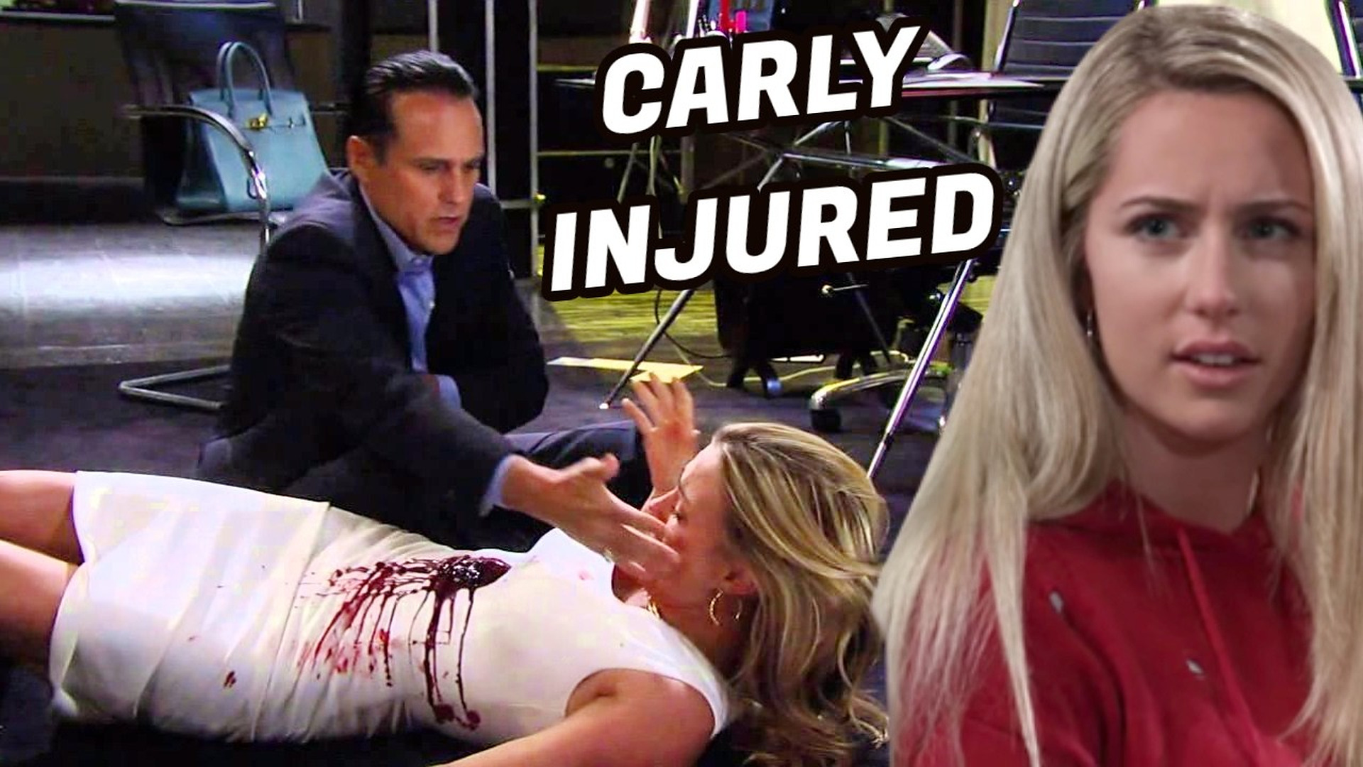 Carly was seriously injured after rescuing Joss from Wyndemere General Hospital Spoilers