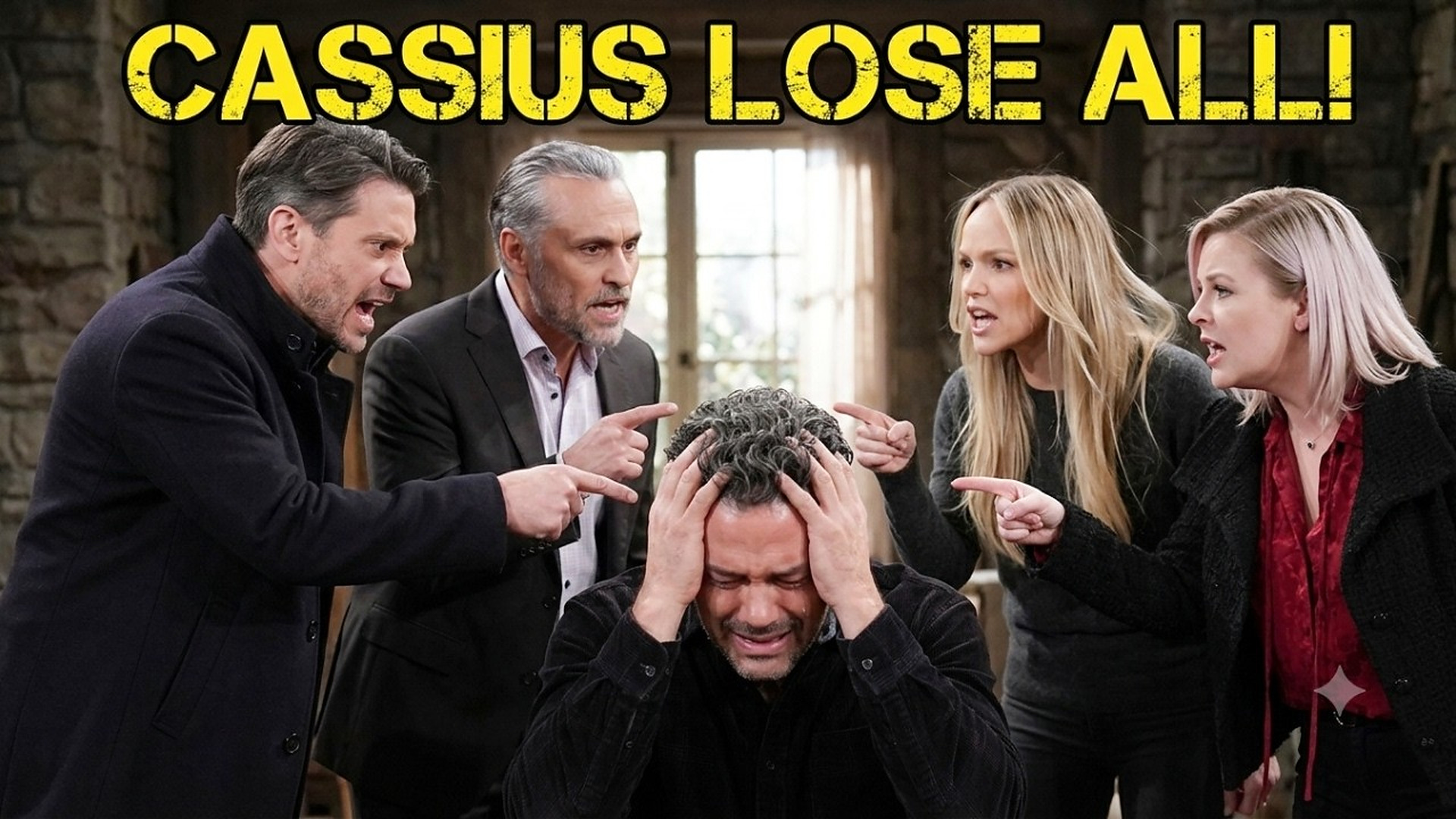 Cassius's secret is revealed, and he will lose everything General Hospital Spoilers