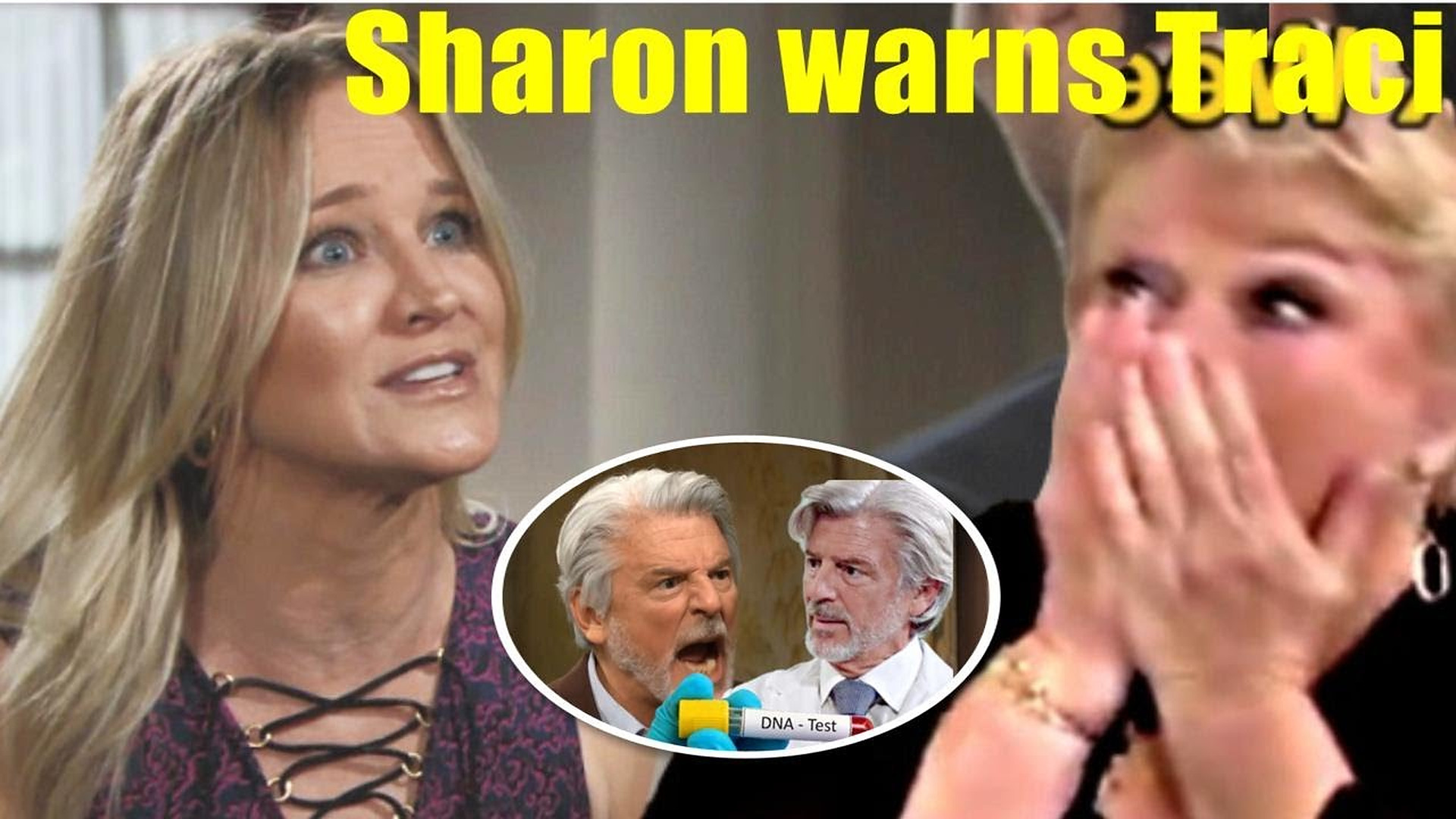 Sharon exposes Alan's true face, Traci warns that she may be trapped by Martin Y&R Spoilers