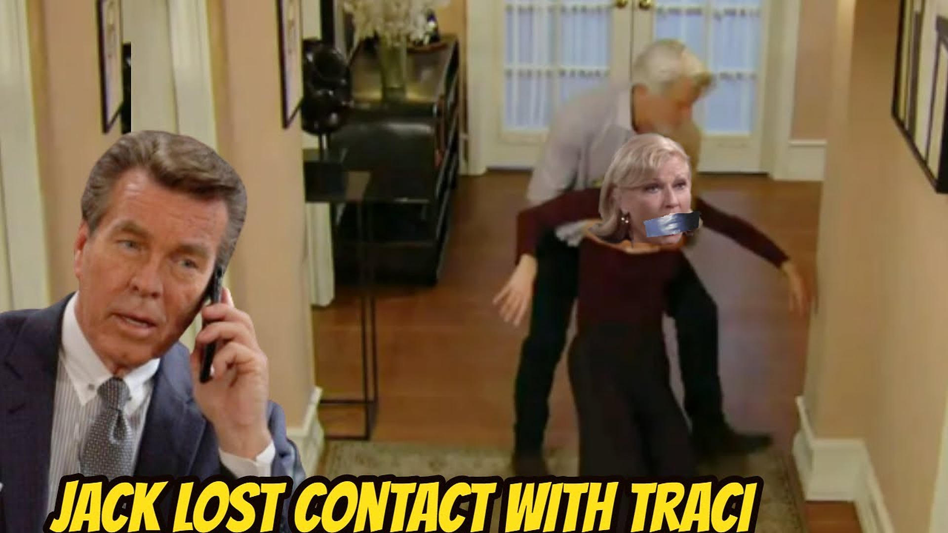 Jack loses contact with Traci - He begins to worry that her life is in danger Y&R Spoilers Next Week