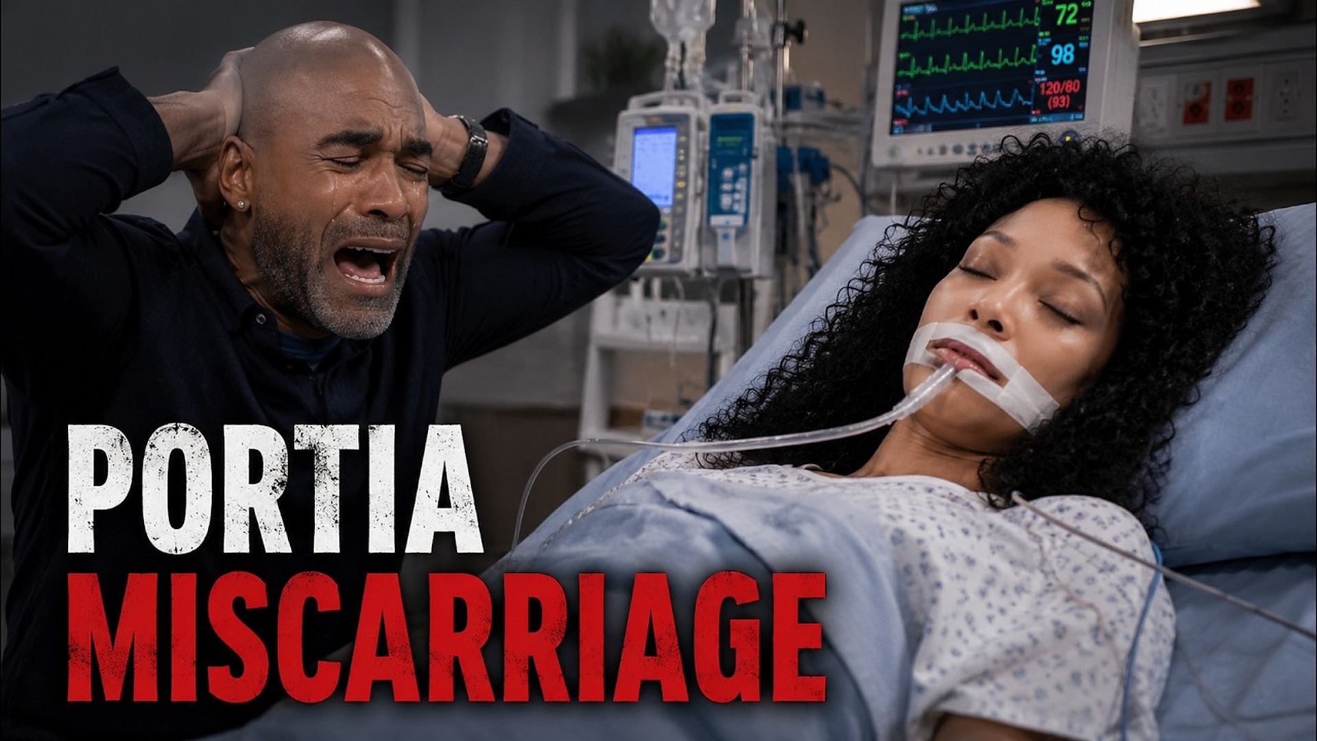 GH Spoilers: Portia Suffers HORRIFIC Miscarriage Leaving Curtis SHATTERED and Beyond Despair!