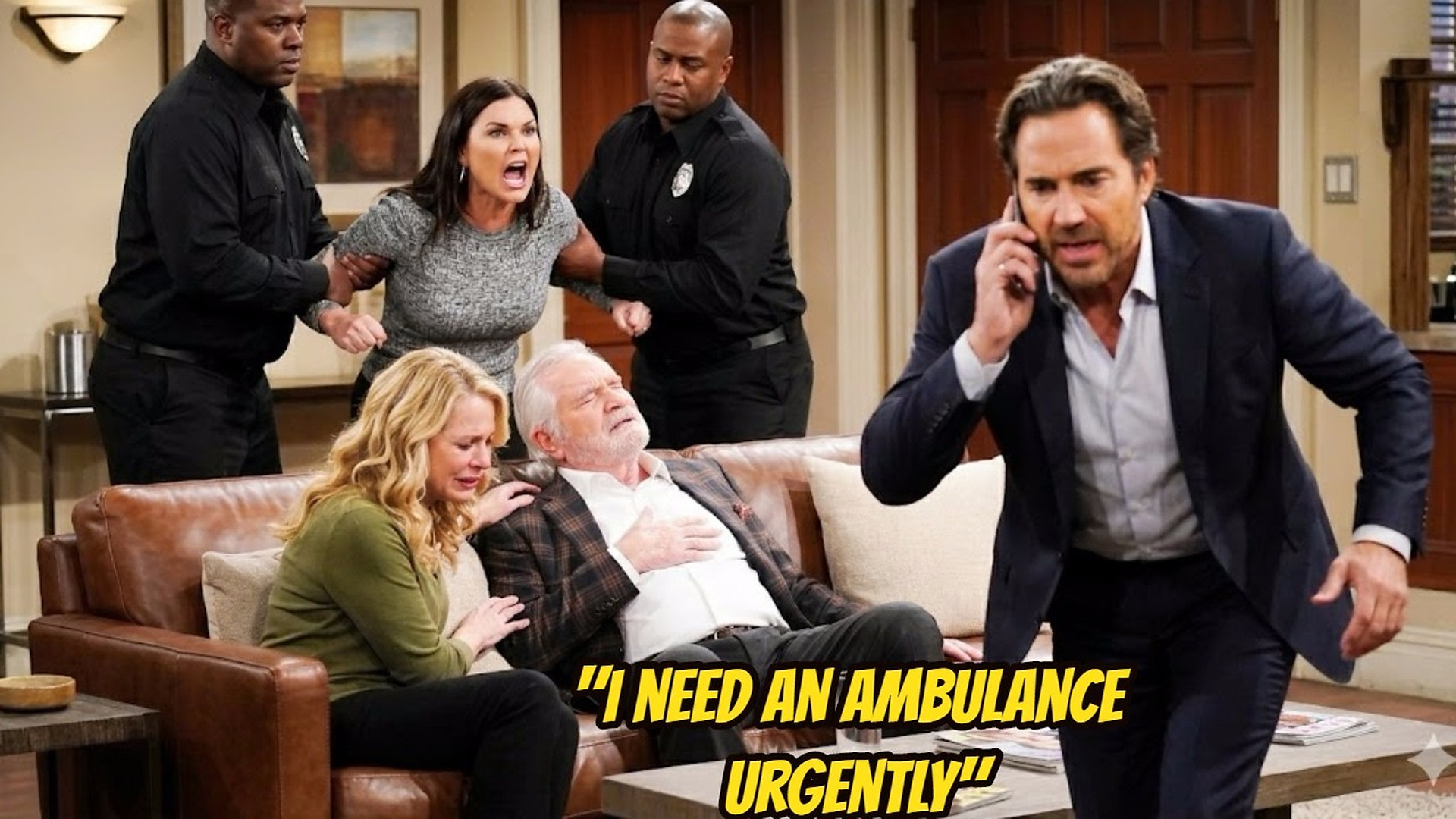 Eric suffered a sudden heart attack leading to his shocking death after being slapped by Katie B&B