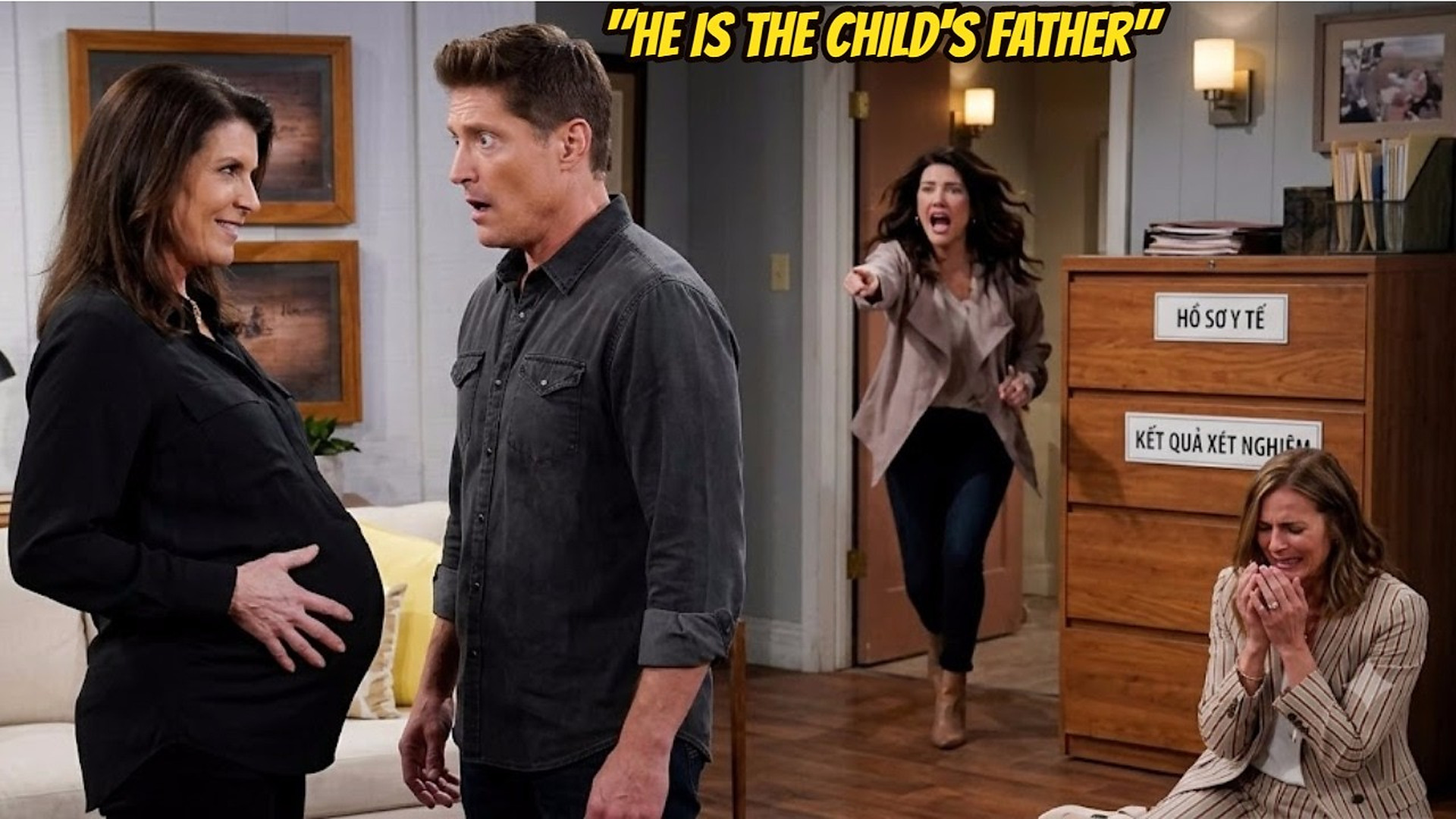 Sheila returns pregnant, and Deacon is about to become a father The Bold and The Beautiful Spoilers