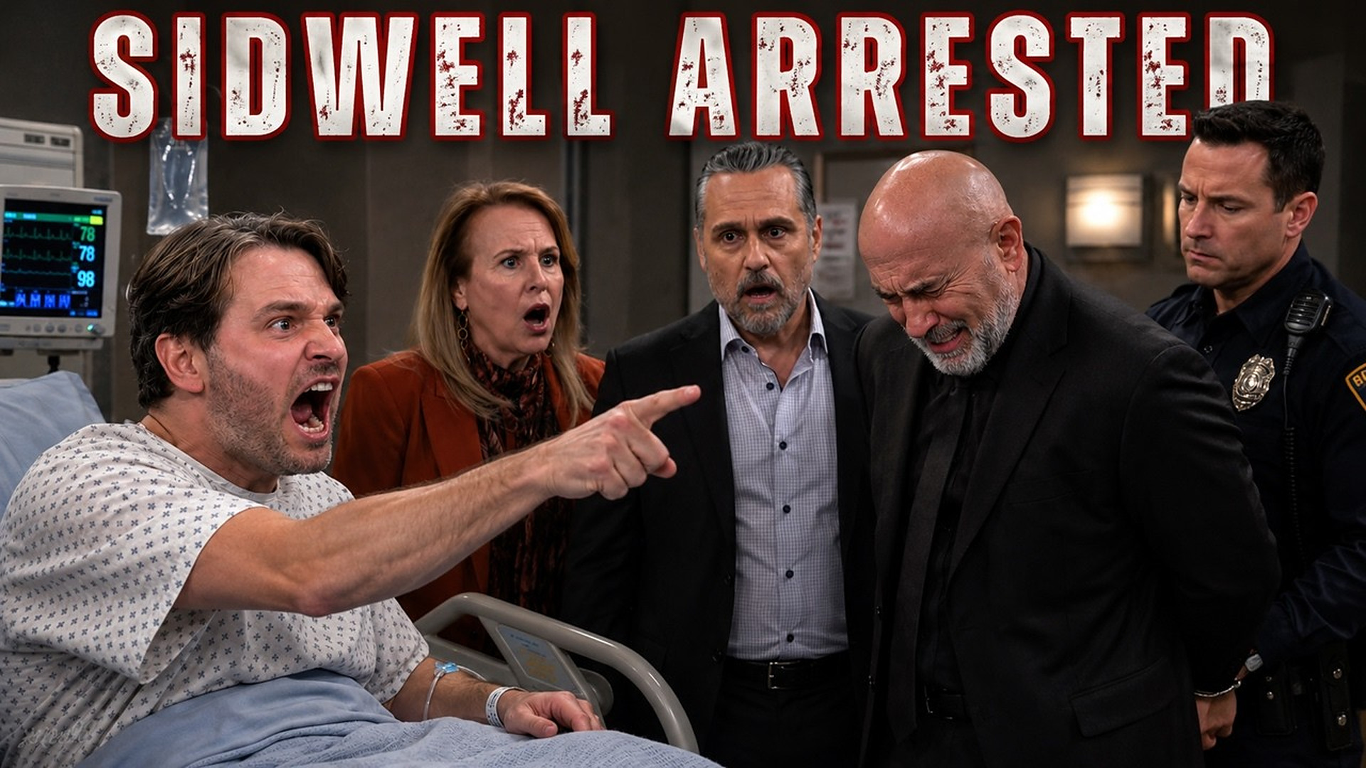Lucas wakes up in the hospital and exposes Sidwell, leading to his immediate arrest GH Spoilers