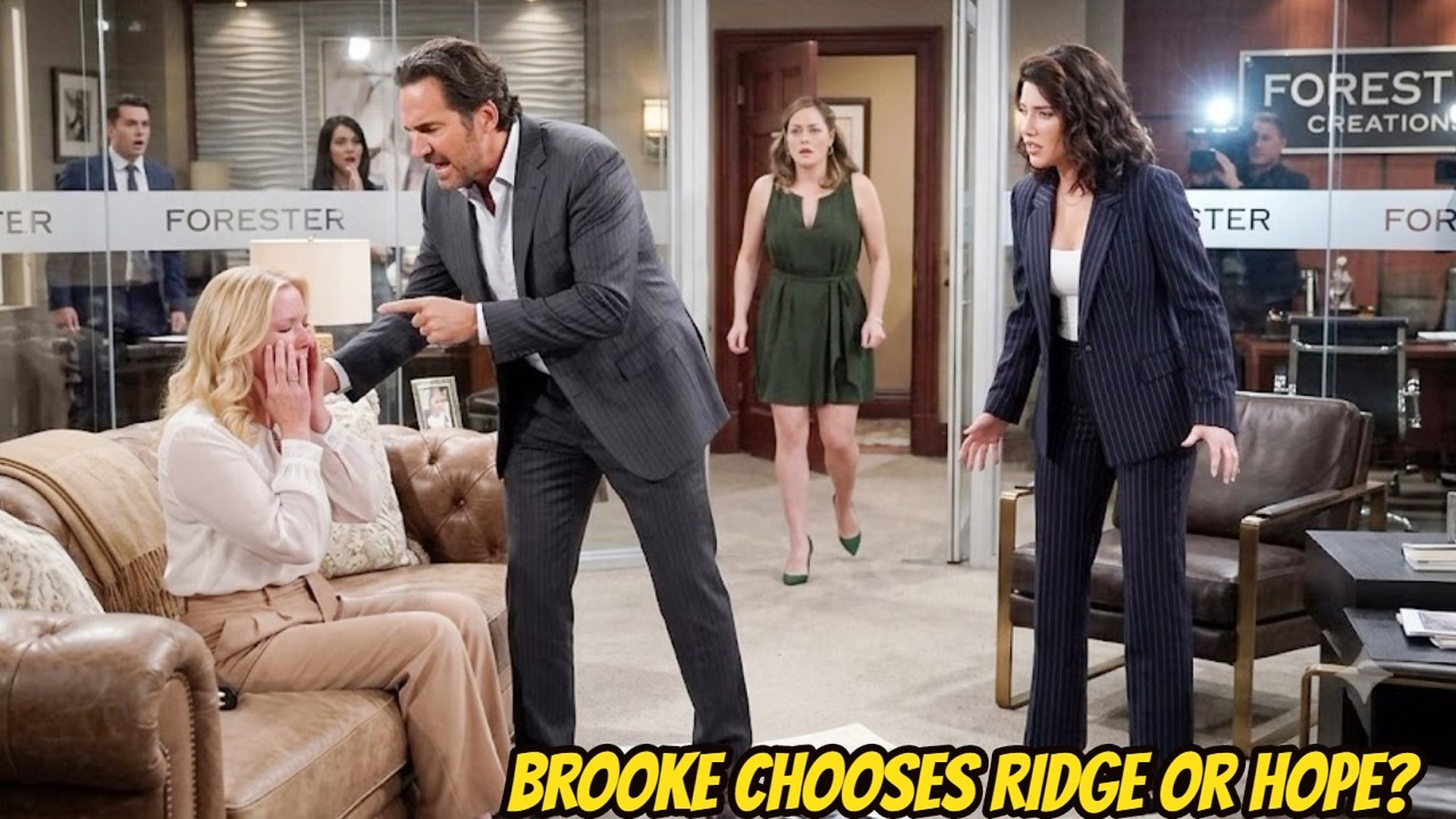 Brooke chooses to convince Hope to return or betray Ridge? The Bold and the Beautiful Spoilers