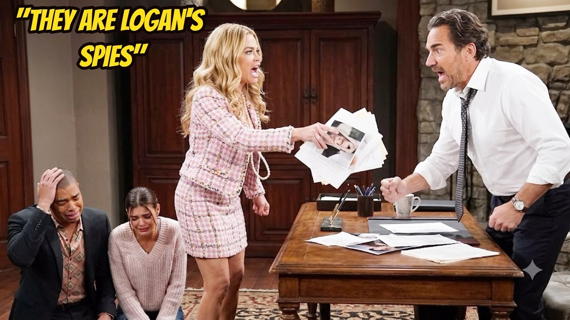 Shauna's warning to Ridge: Electra, Dylan, and Carter are all spies for Logan B&B Spoilers