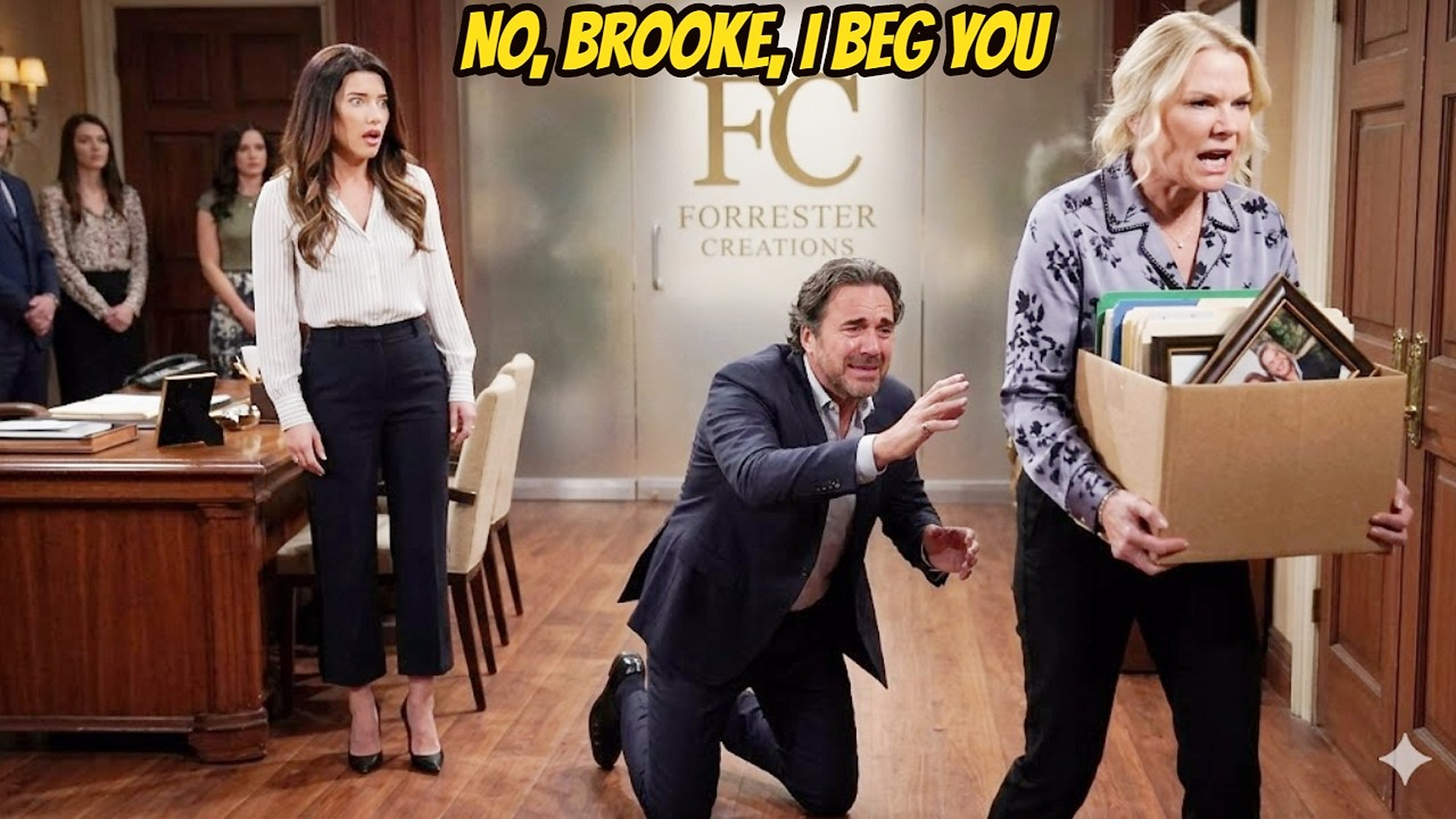 Brooke submitted her resignation and parted ways with Ridge The Bold and the Beautiful Spoilers