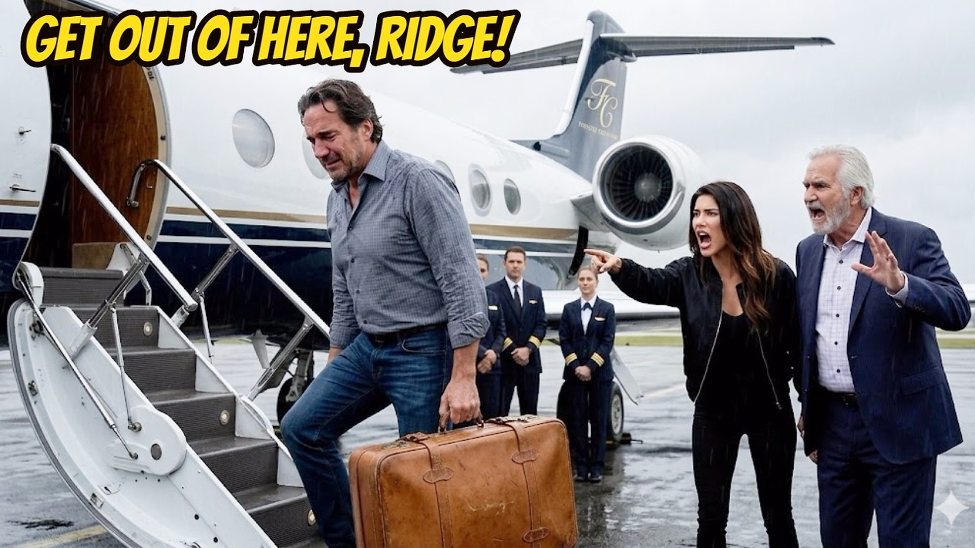 Did Ridge leave the B&B after slapping Steffy and being kicked out by Eric? B&B Spoilers