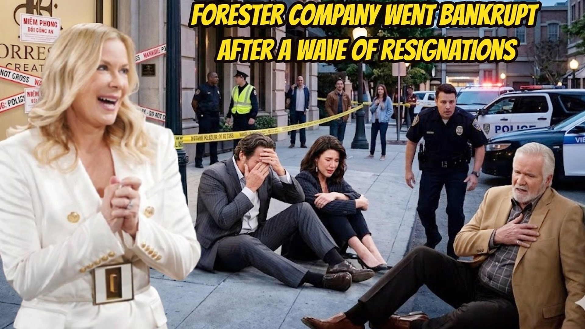 Forester went bankrupt after a wave of resignations, and Eric lost everything B&B Spoilers