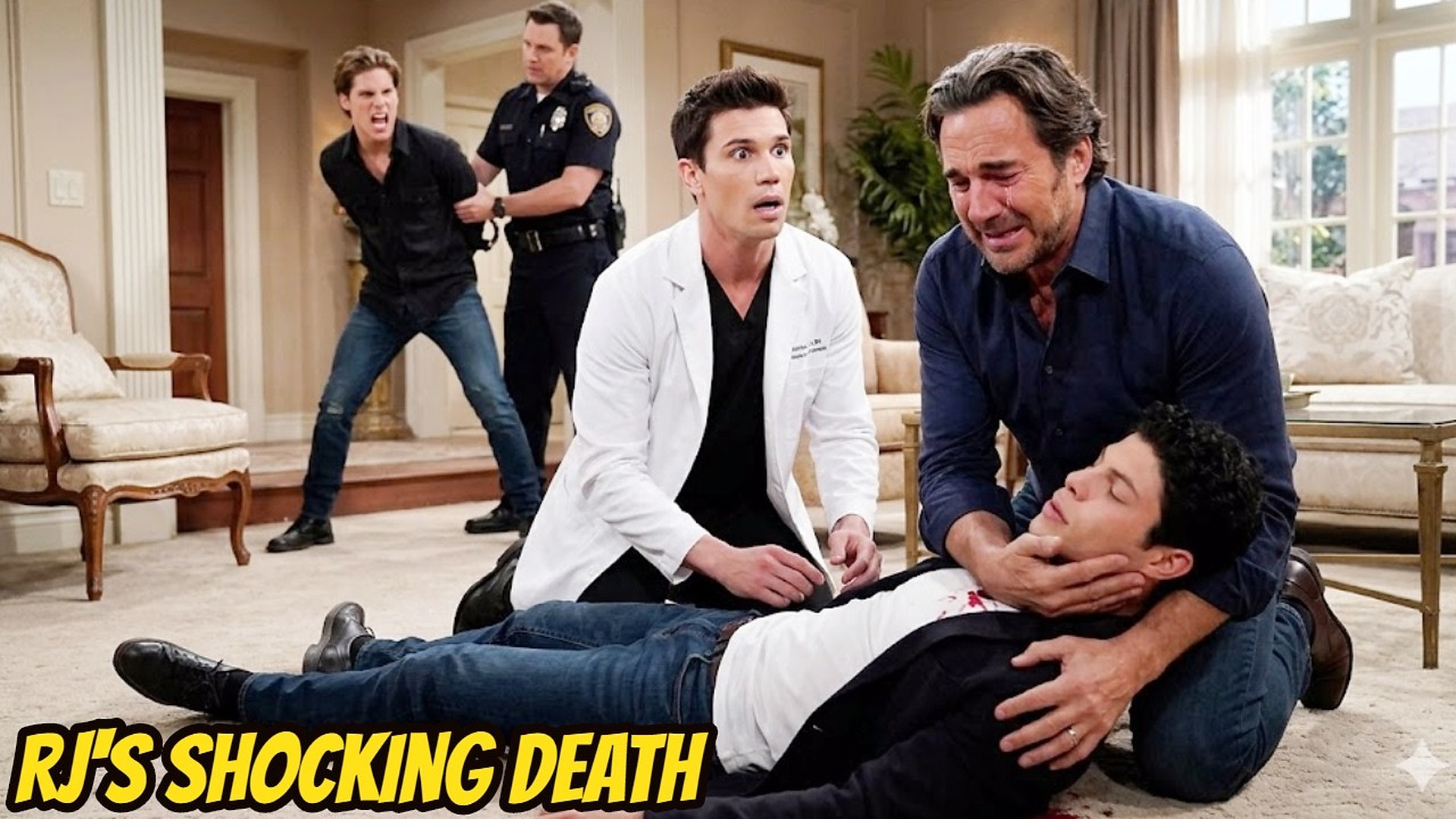 RJ's shocking death; Will's earlier punch had caused him to bleed profusely B&B Spoilers