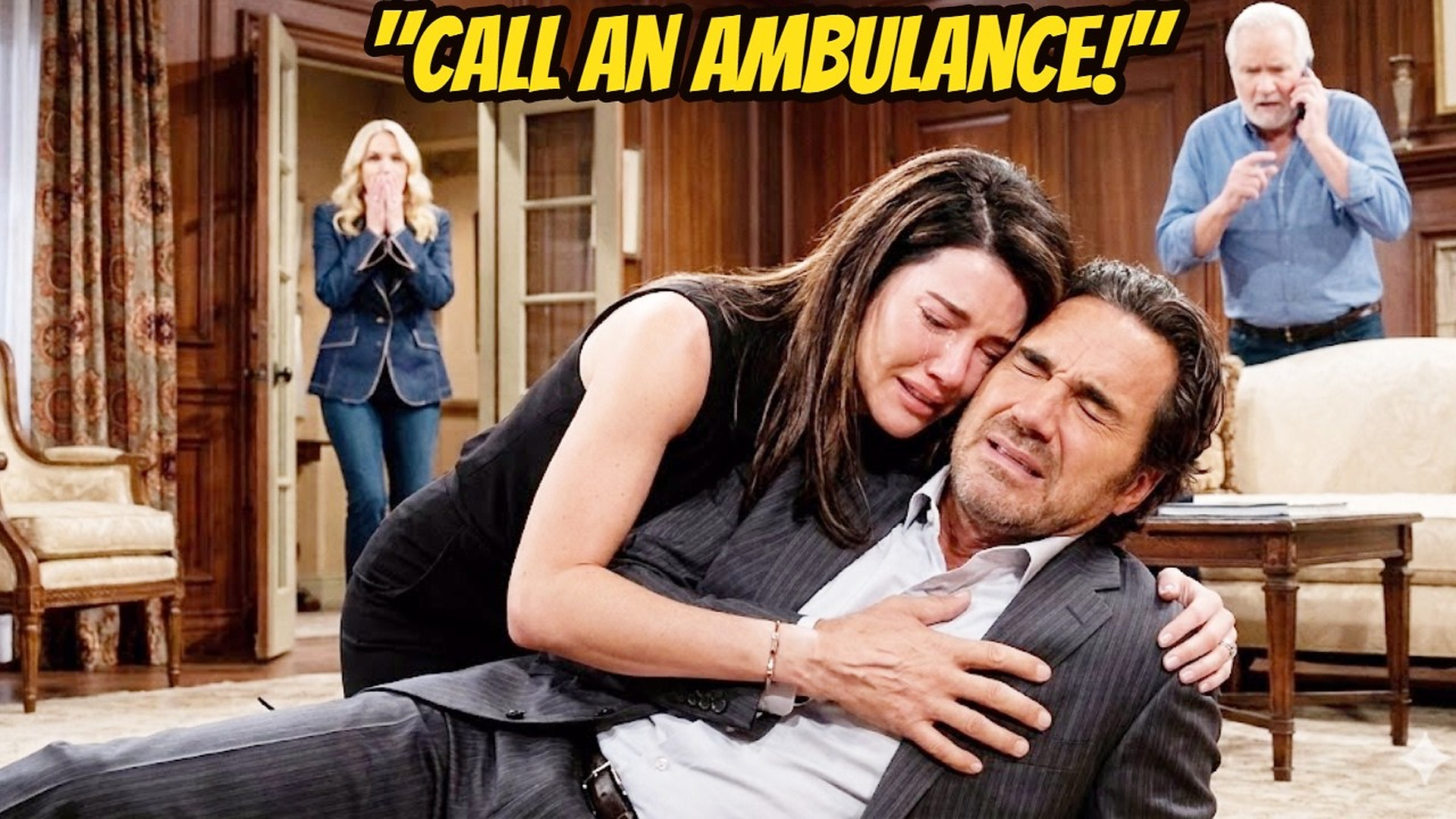 Ridge suffered a heart attack during a heated argument with Steffy The Bold and the Beautiful