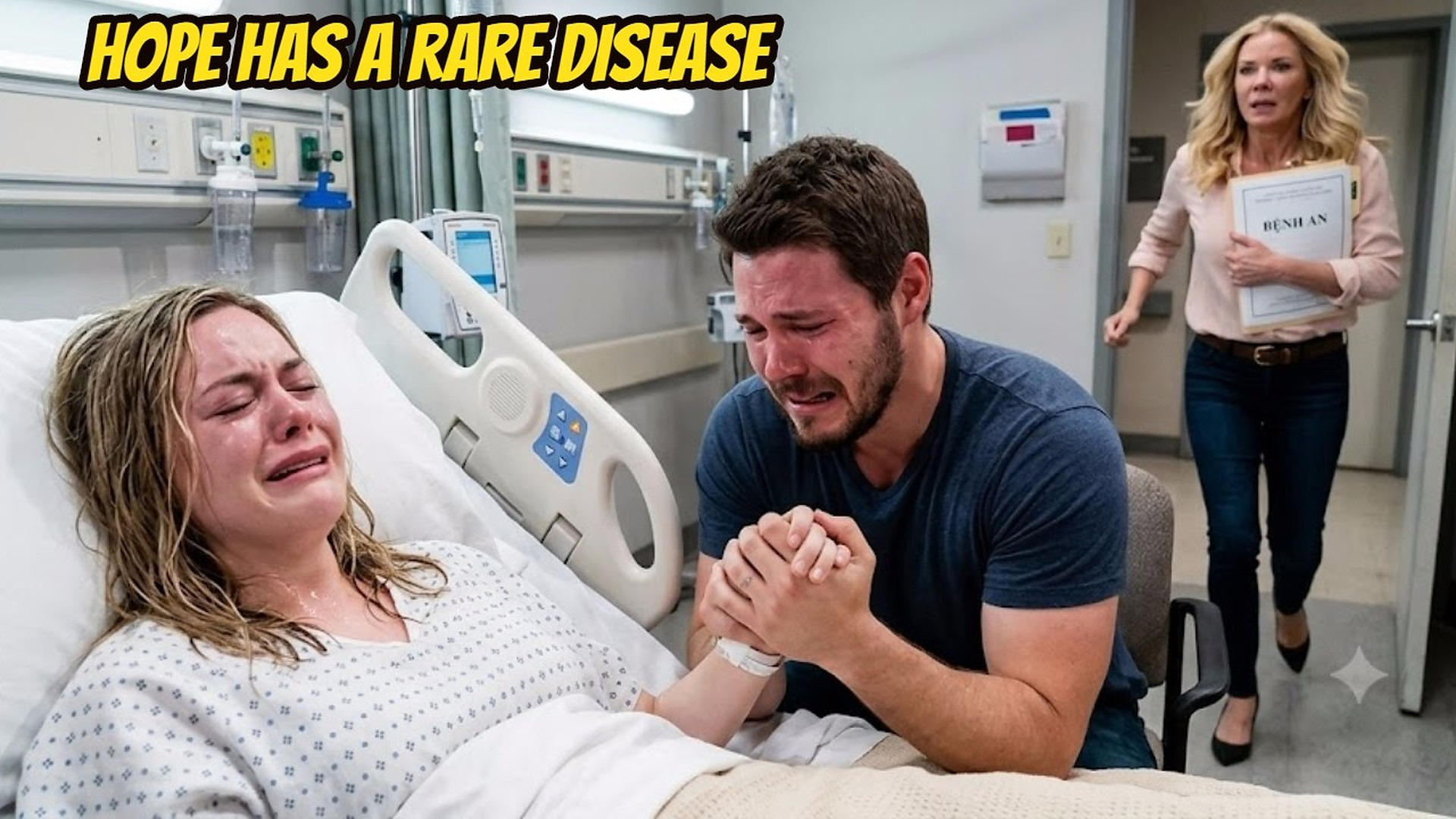 Hope suffers from a rare disease that affects her nervous system The Bold and The Beautiful Spoilers