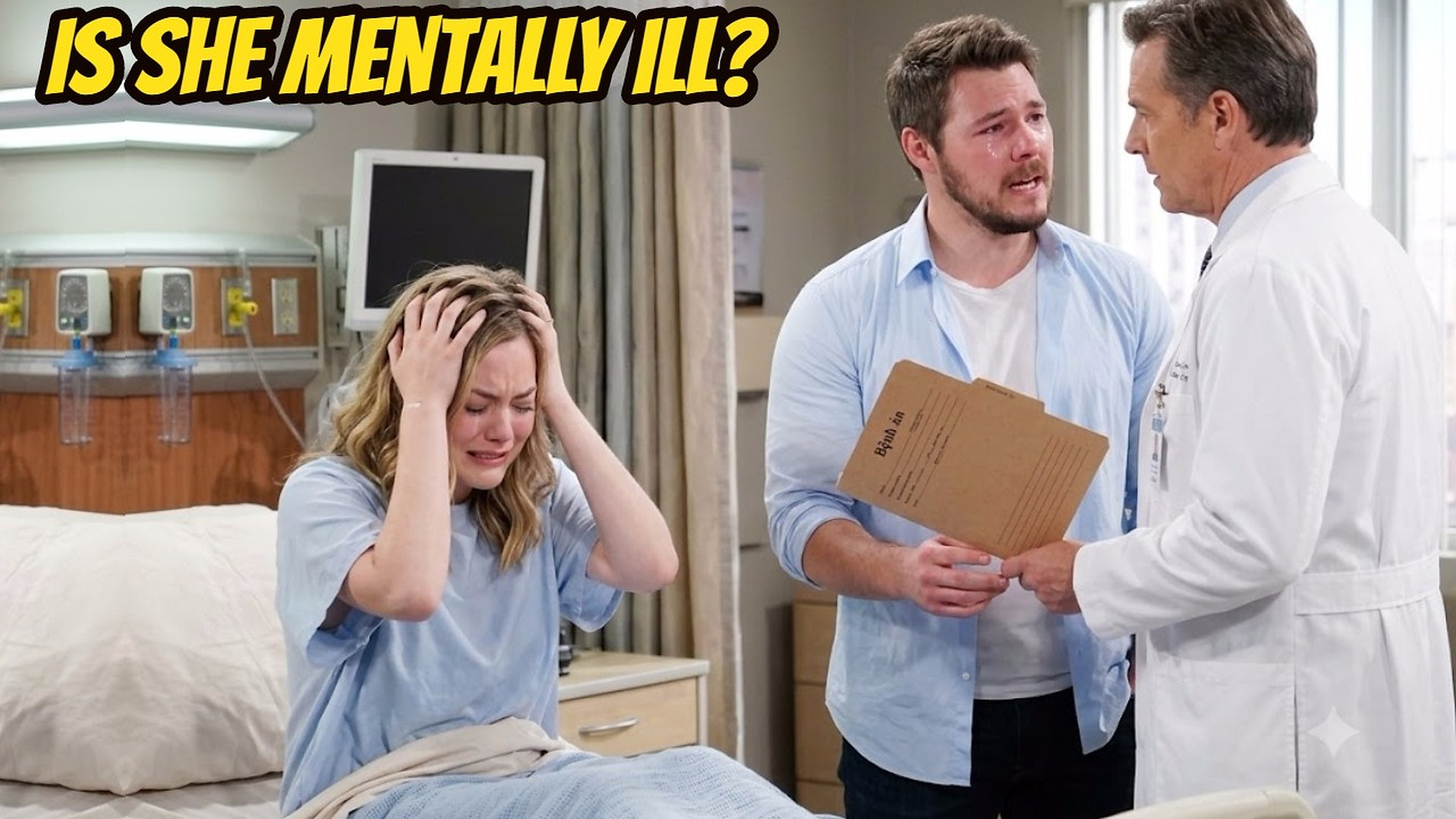 Is she mentally ill? The Fall of Hope Logan  The Bold and The Beautiful Spoilers