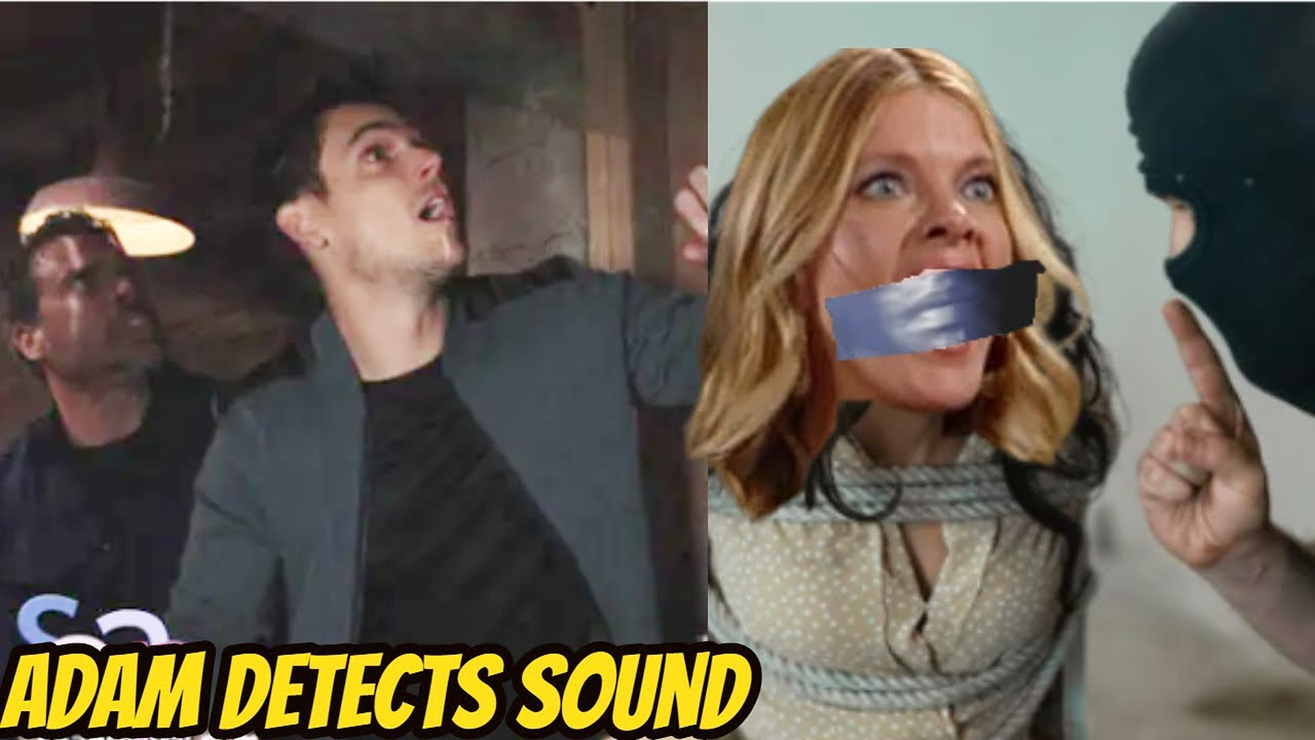 Strange Sound Detection - Adam and Nick Try to Break In The Young And The Restless Spoilers