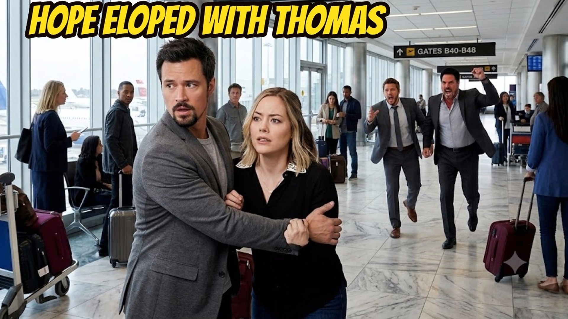 Hope eloped with Thomas, Liam went crazy The Bold and The Beautiful Spoilers