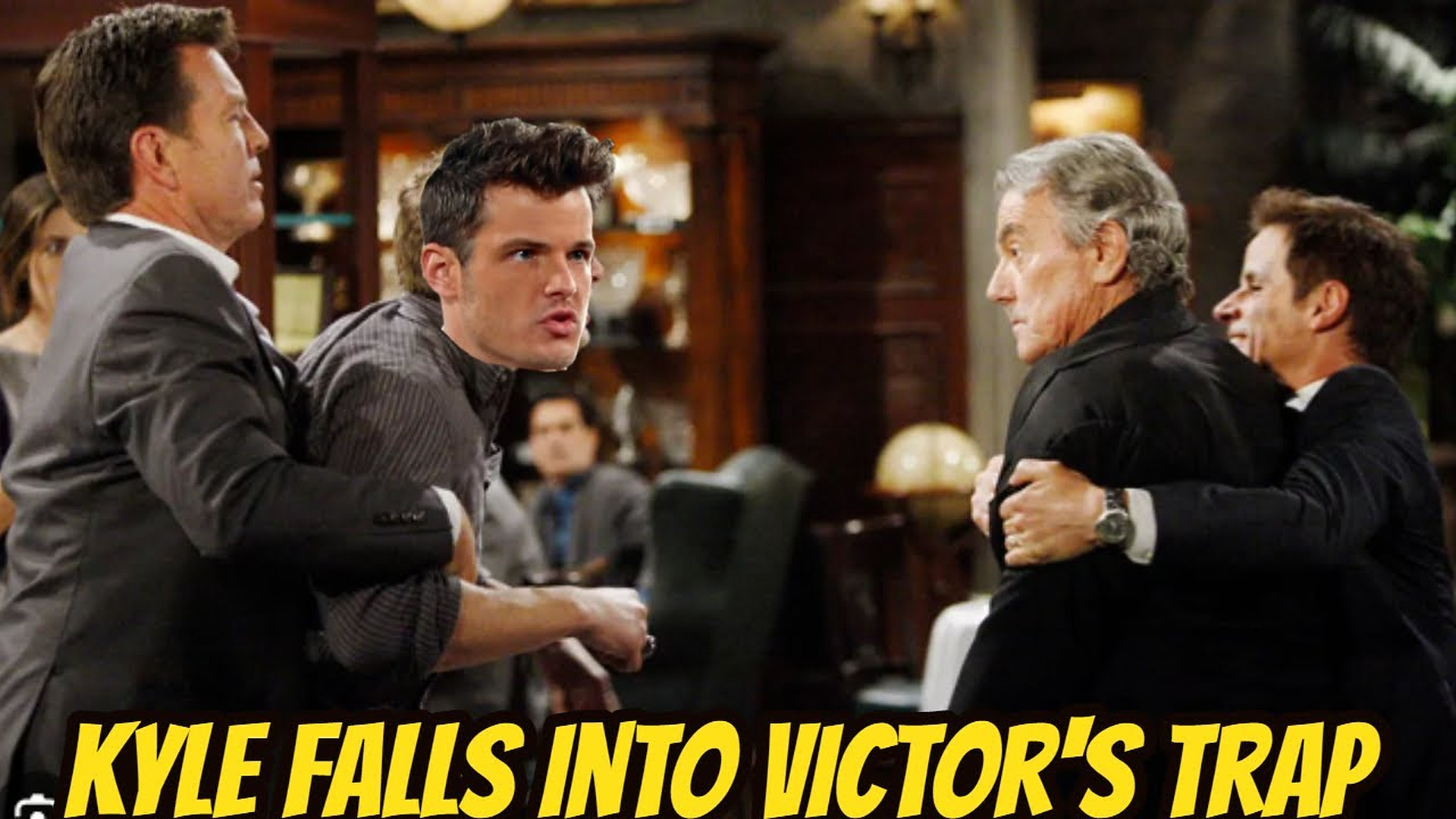 Victor's traps have caused Kyle to face terrible failures The Young And The Restless Spoilers