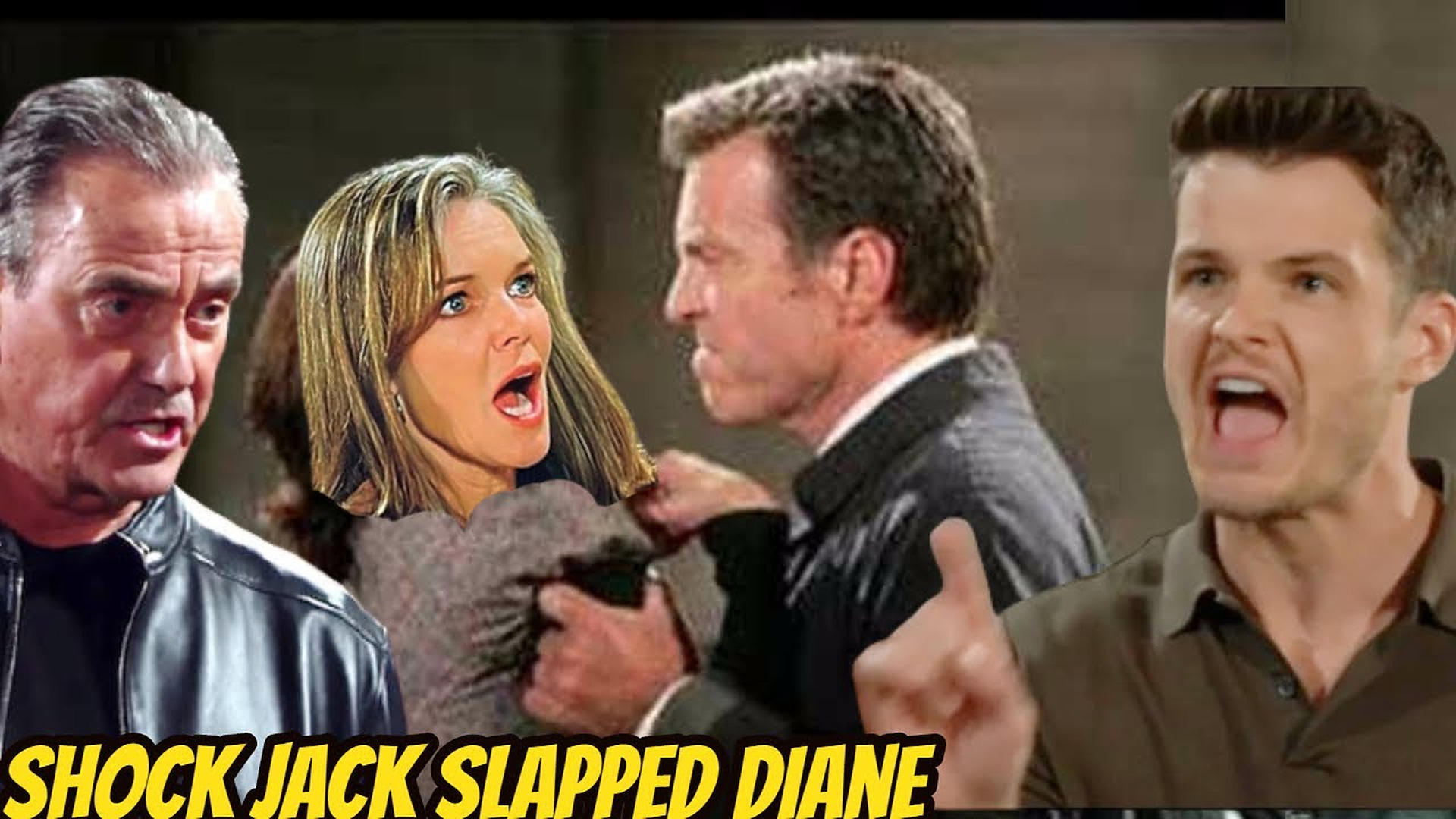Jack indignantly slapped Diane, firing her from Jabot when he realized her betrayal Y&R Spoilers