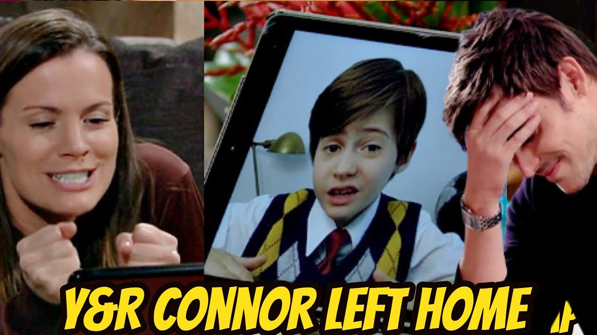 Big Shock ! Connor left home and mysteriously disappeared Young And The Restless Spoilers
