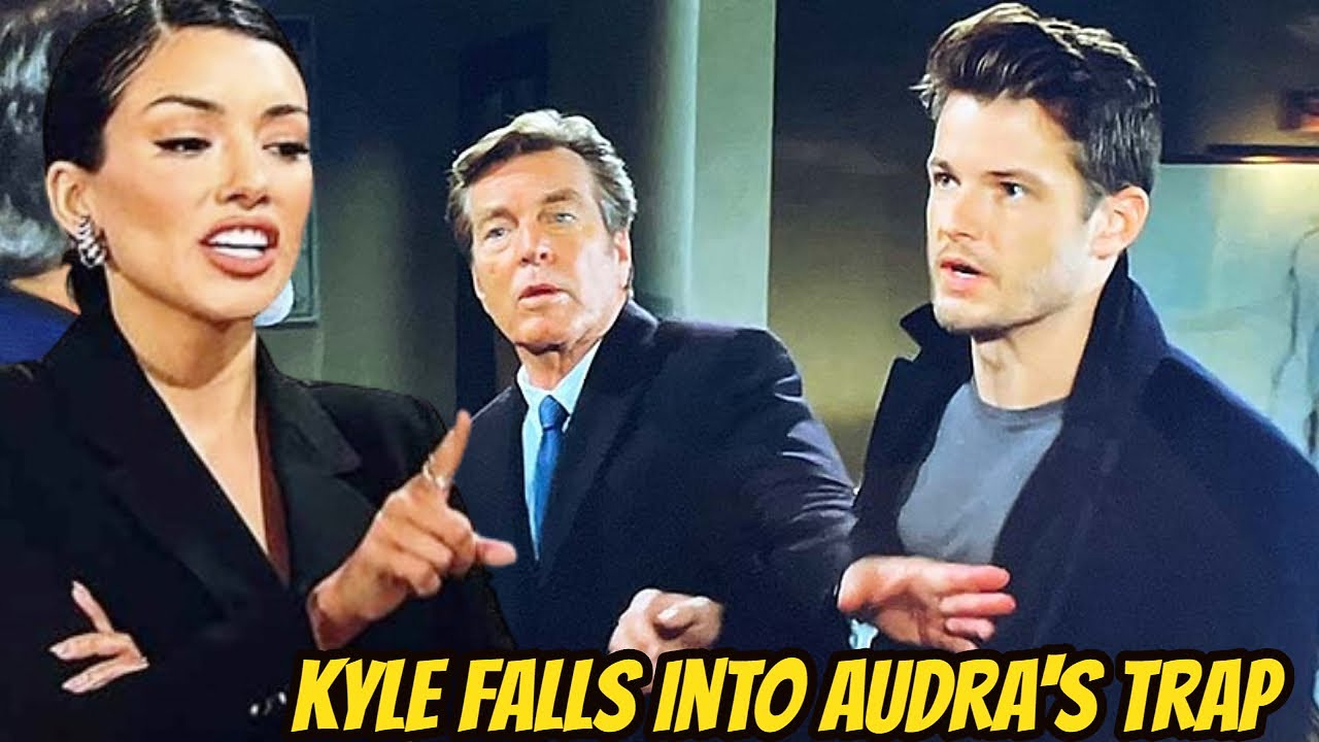 Kyle faces failures when he falls into Audra's trap Young And The Restless Spoilers Next Week 17-21