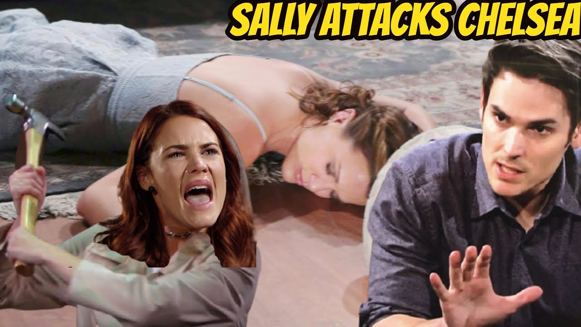 Shock ! Sally suddenly attacked Chelsea, Adam indignantly slapped Sally Young And Restless Spoilers