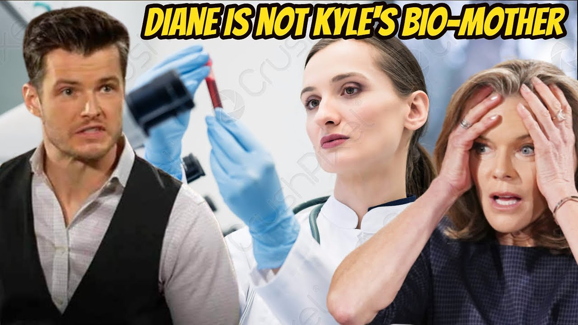Shock ! Kyle discovers that Diane's ADN is not his biological mother Young And The Restless Spoilers